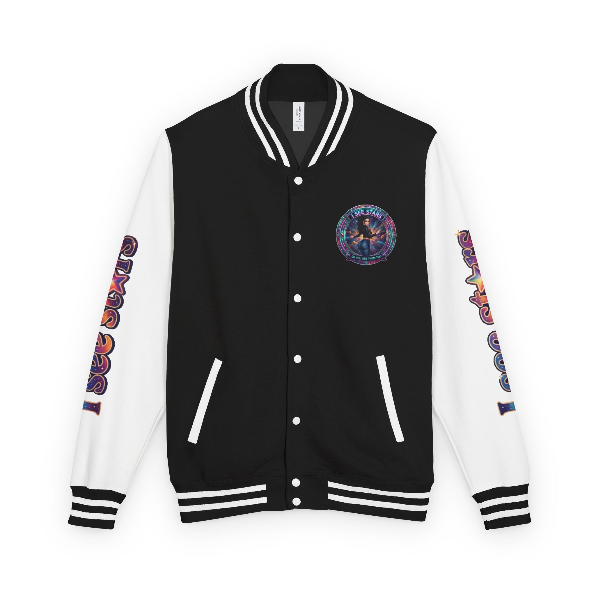 Heavyweight Letterman Jacket "I See Stars"