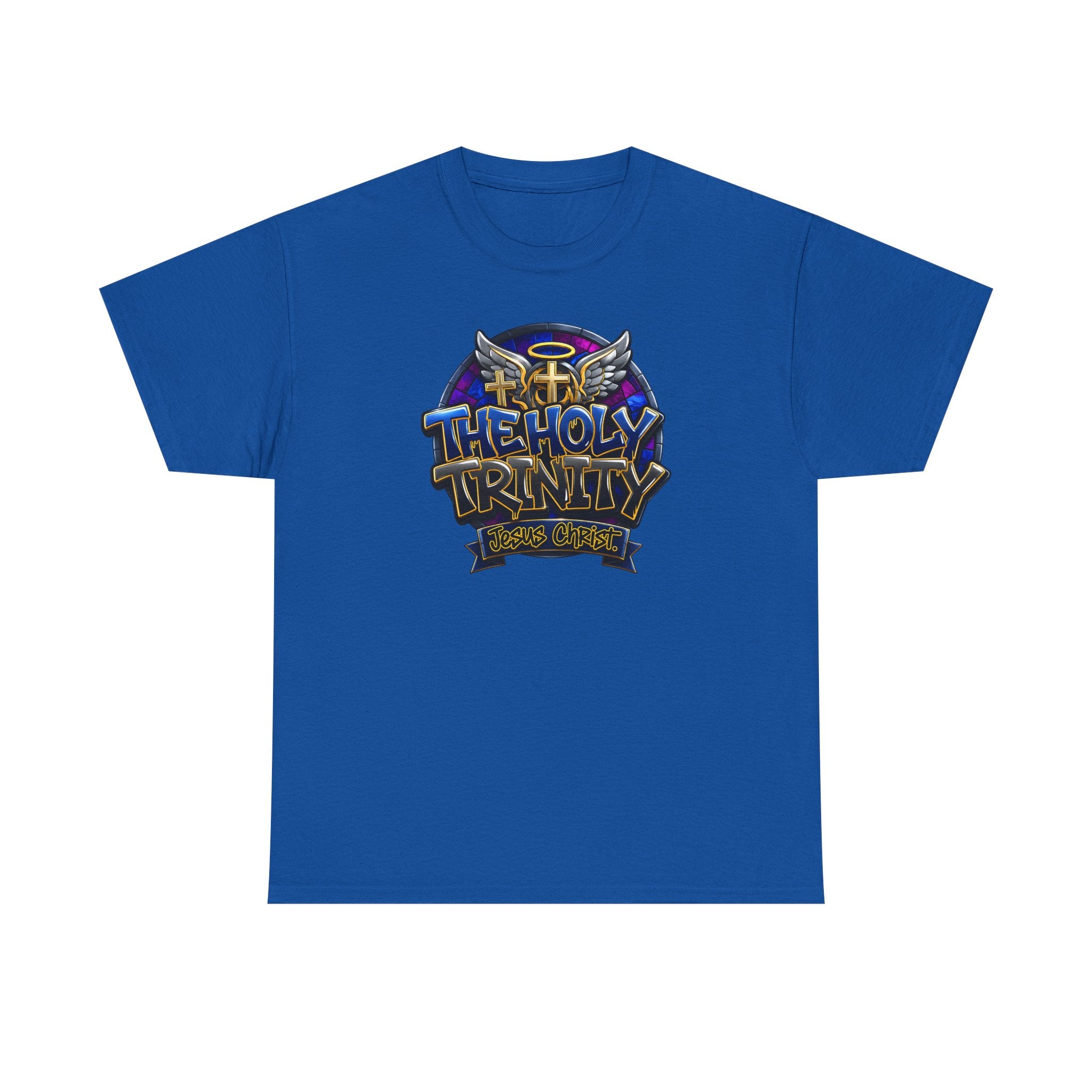 The Holy Trinity Tee — Christian Faith Graphic T-Shirt