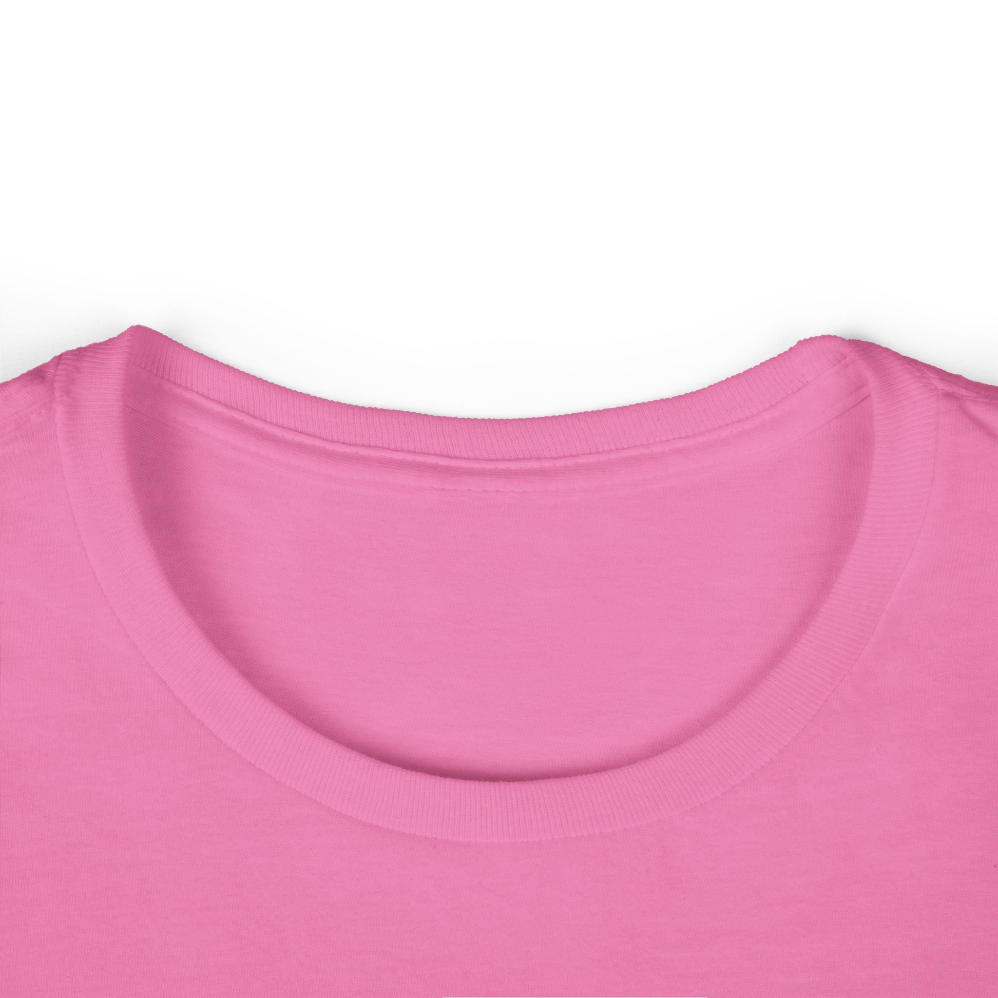 Women's Softstyle Tee — '' Slide With The Best Now" Classic White Crewneck T-Shirt