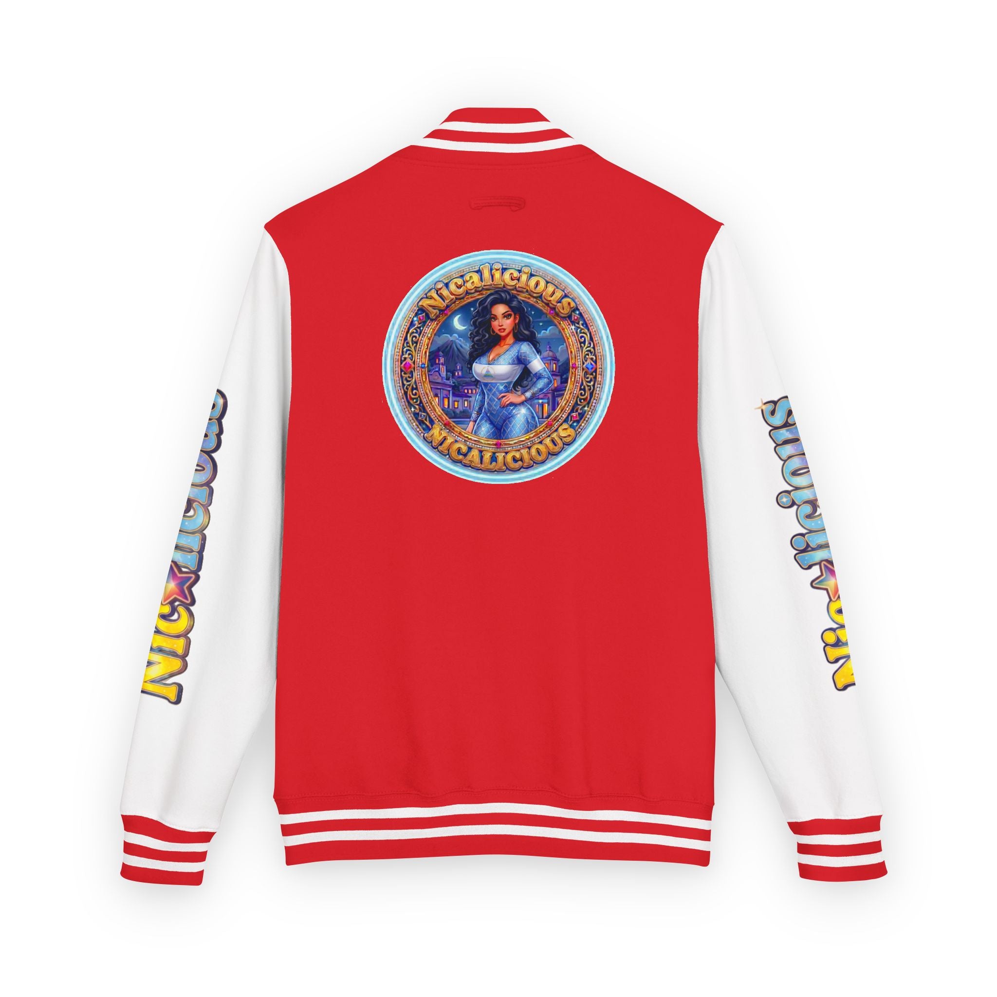Letterman Jacket — 'Nicalicious' Retro Varsity Jacket