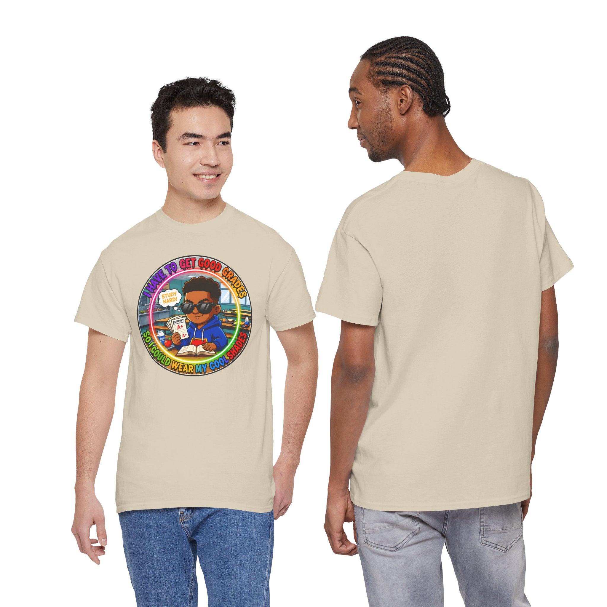 Retro 'I Have To Get Good Grades' Graphic Tee