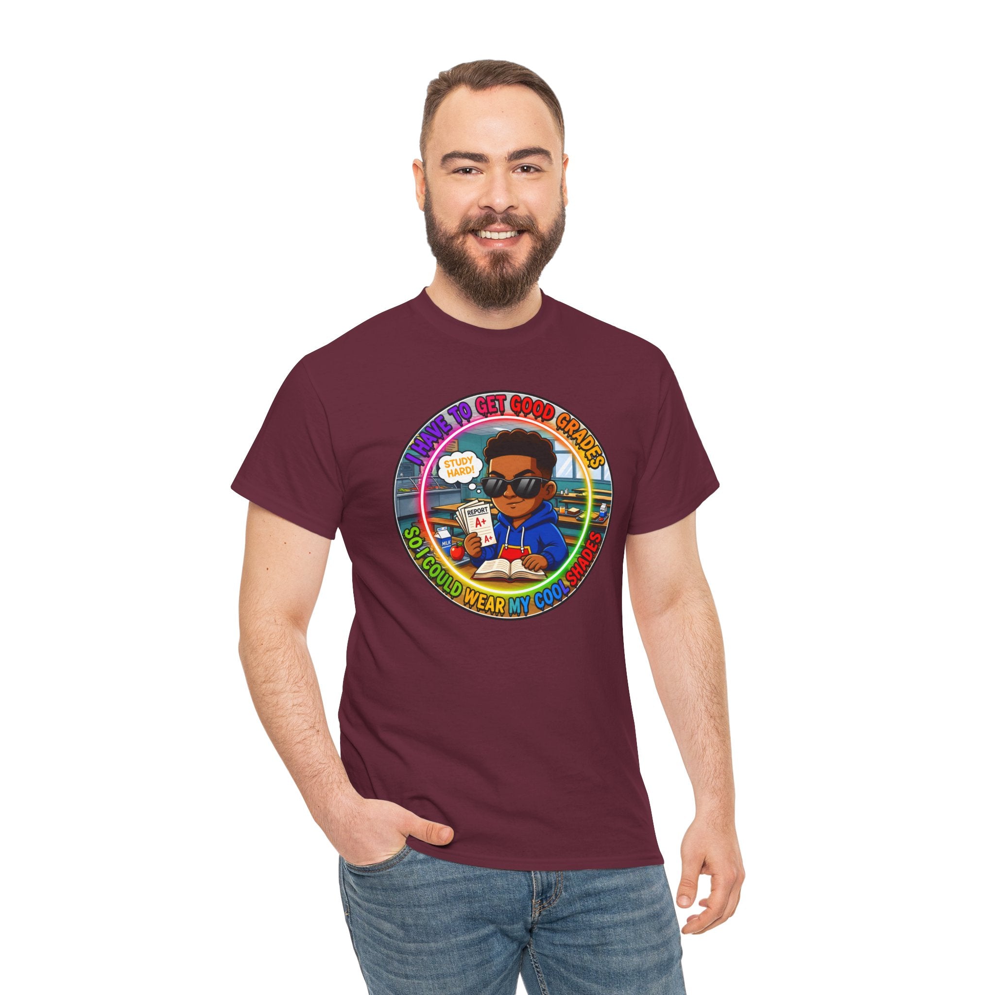 Retro 'I Have To Get Good Grades' Graphic Tee