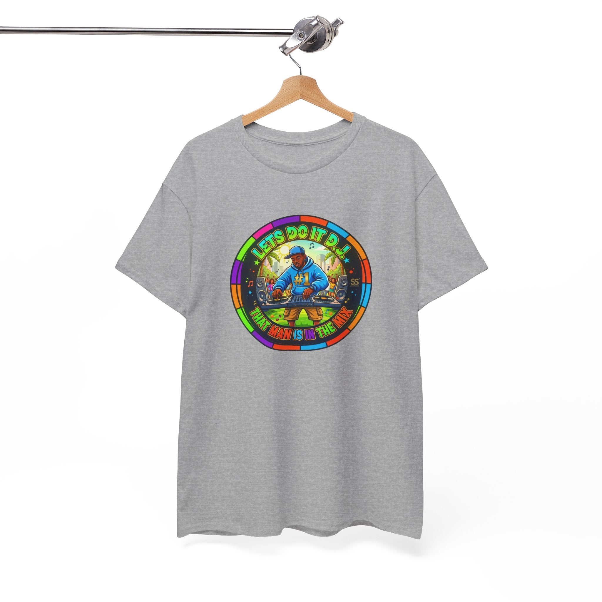 T-Shirt — "Let's Do It Dj!" Retro Camper Road Trip Graphic Tee