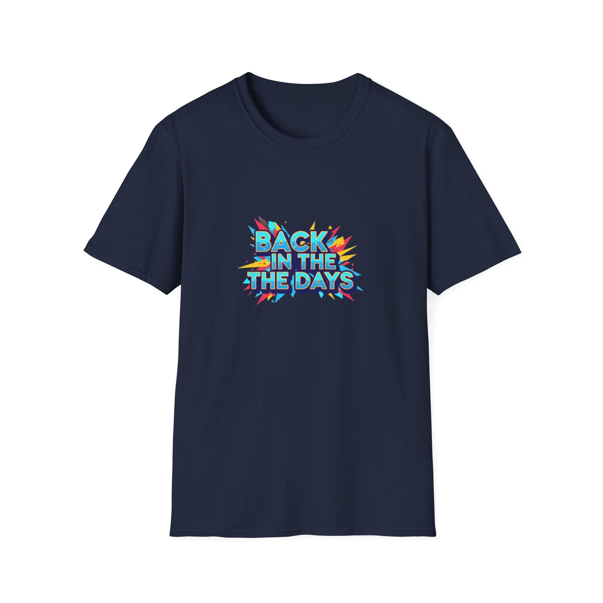 T-Shirt — "Back in the Days" Retro Graphic Tee