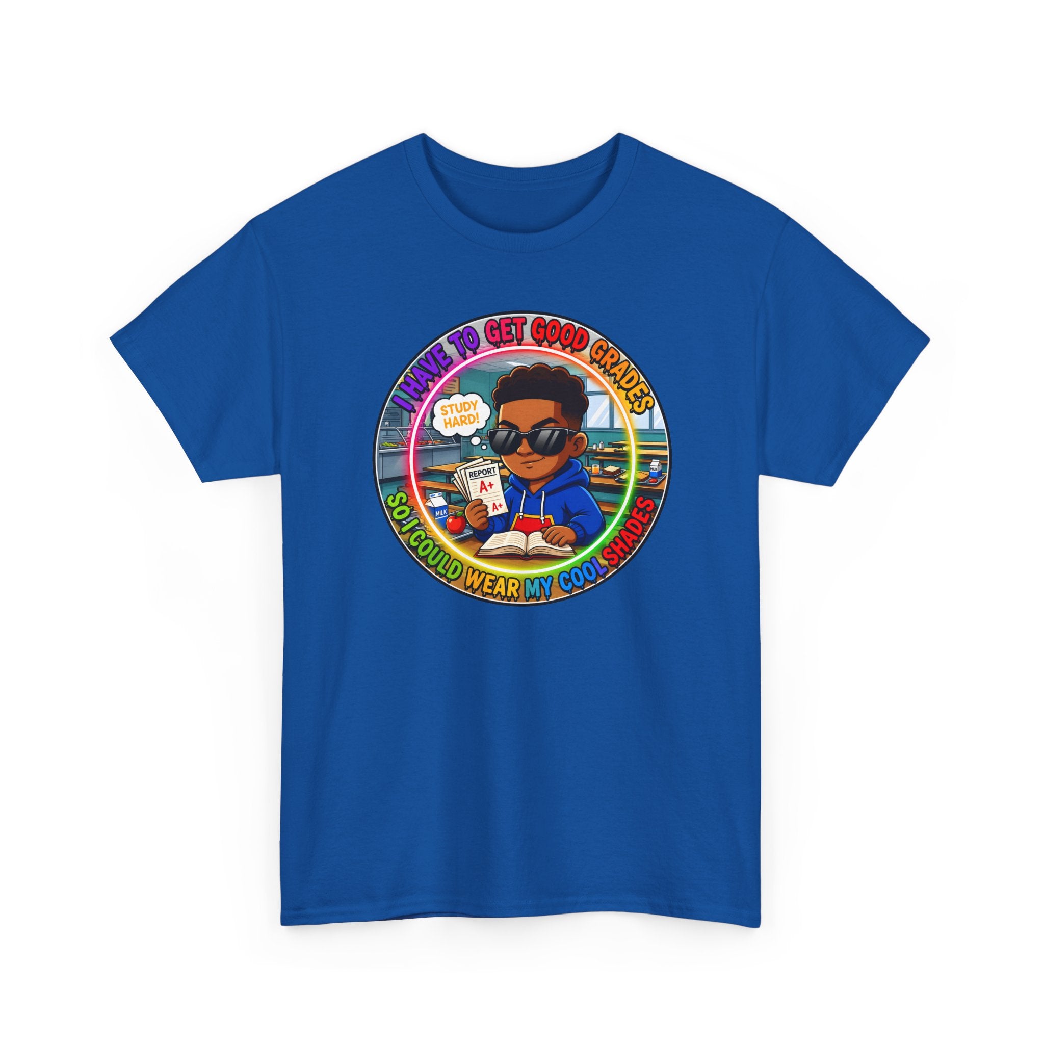 Retro 'I Have To Get Good Grades' Graphic Tee
