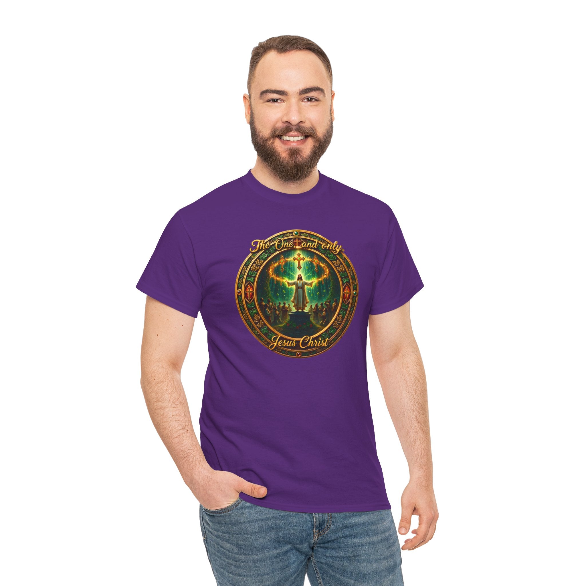 T-Shirt — "The One And Only Jesus Christ ” Spiritual Faith Tee