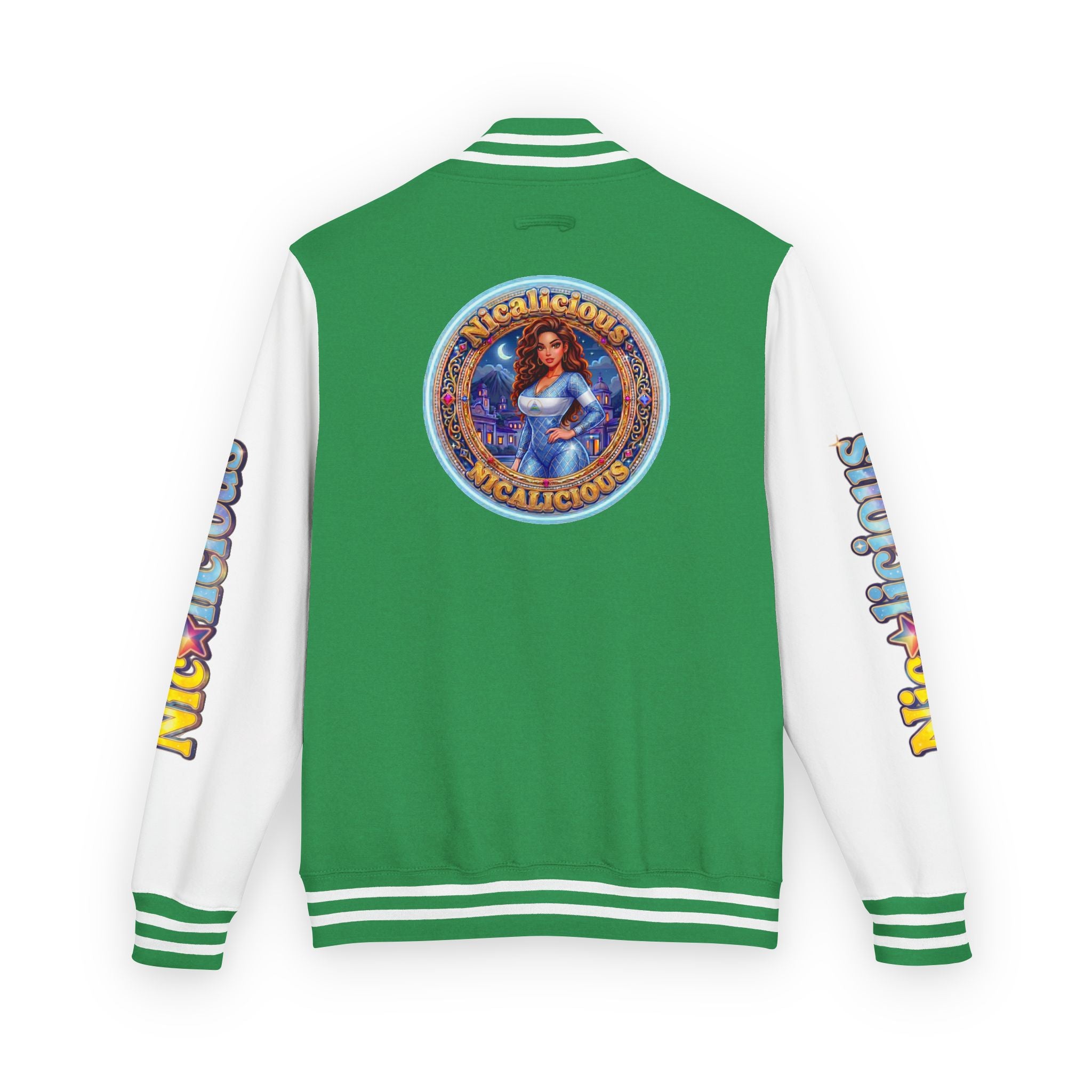 "Nicalicious" Letterman Jacket — Retro Varsity Jacket
