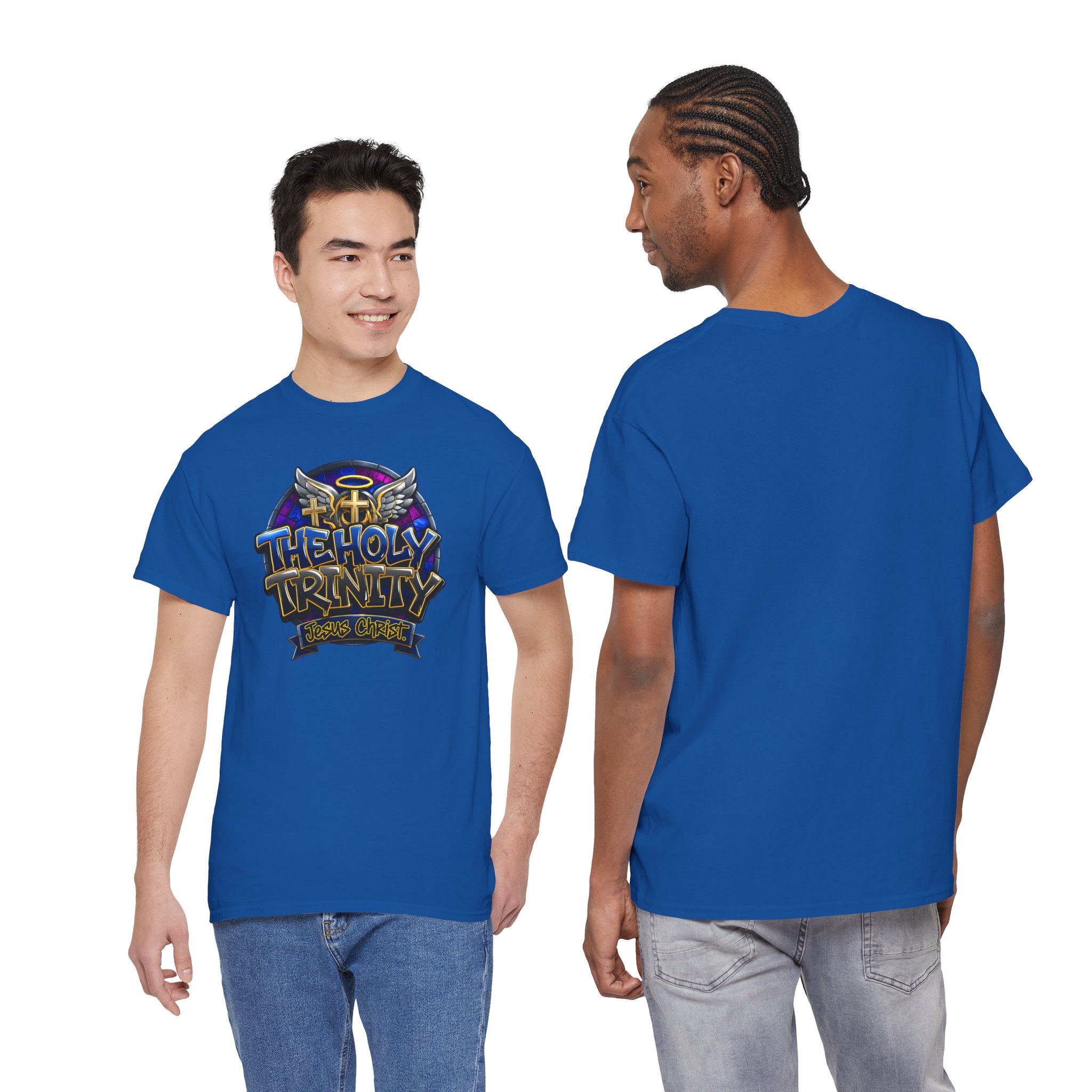 The Holy Trinity Tee — Christian Faith Graphic T-Shirt