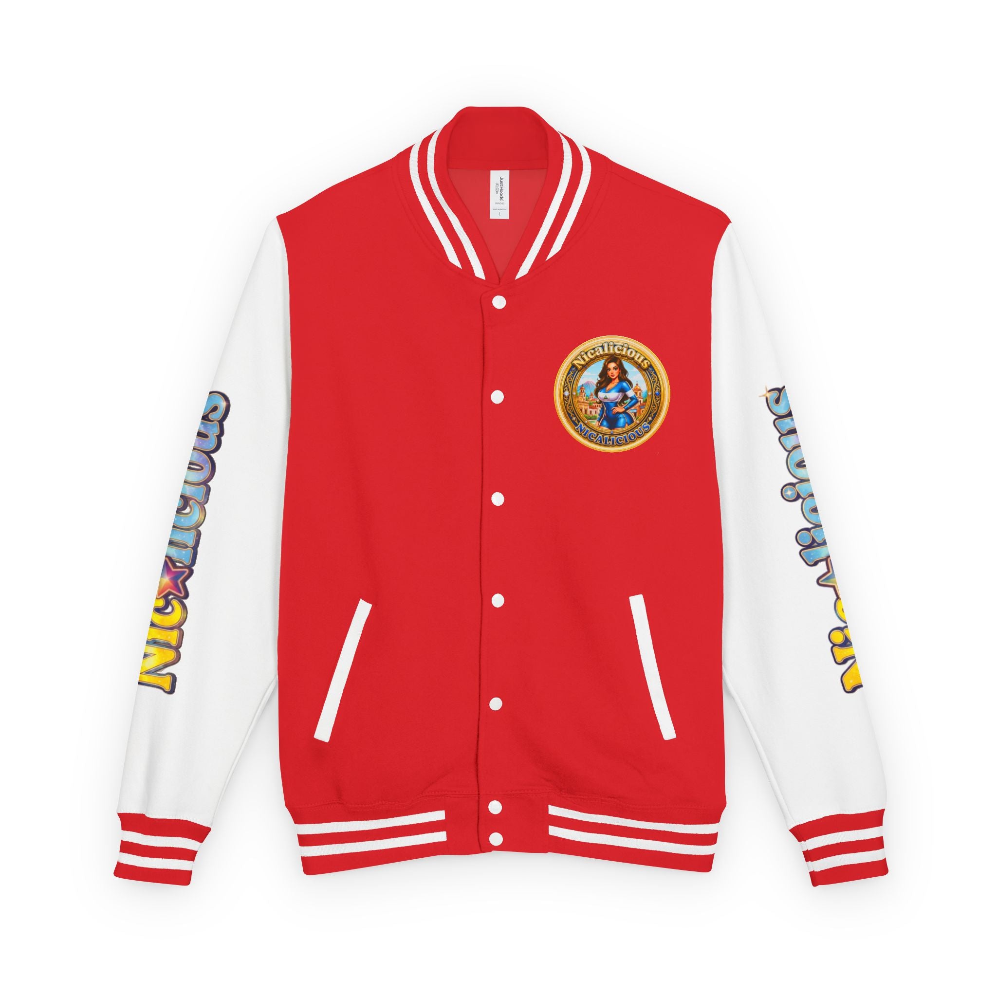 Letterman Jacket — 'Nicalicious' Retro Varsity Bomber