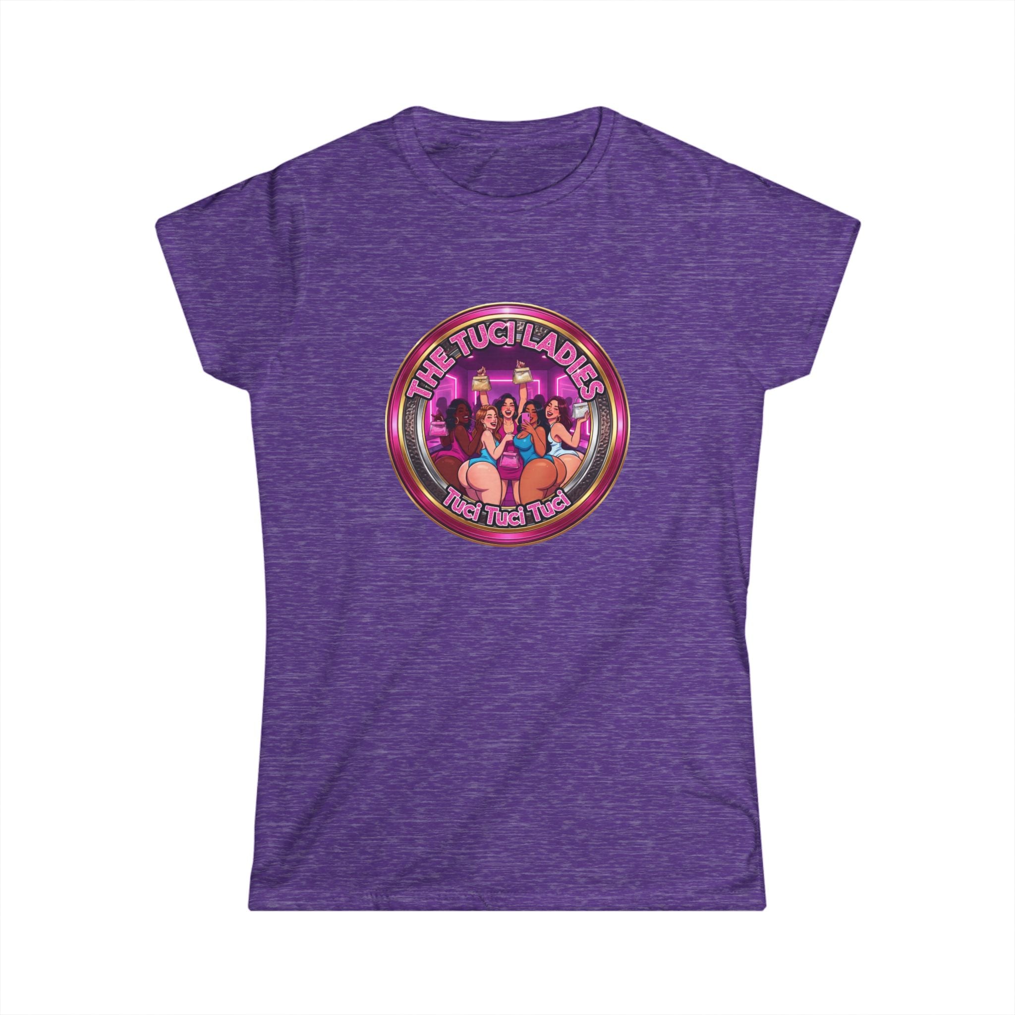 Women's Tee — "The Tuci Ladies" Retro Pinup Graphic