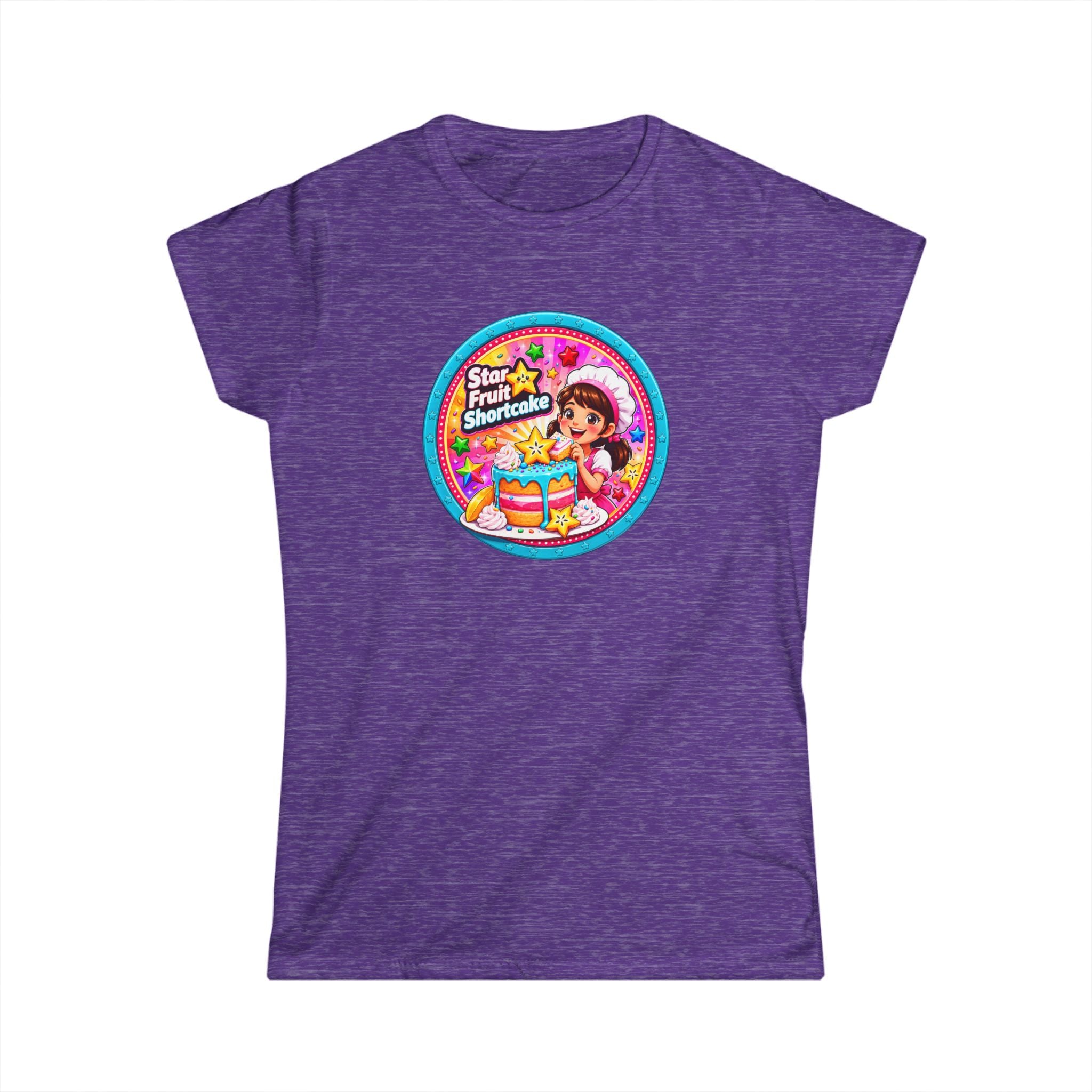 "Fruit Shortcake" Graphic Tee —  Retro Circle Design
