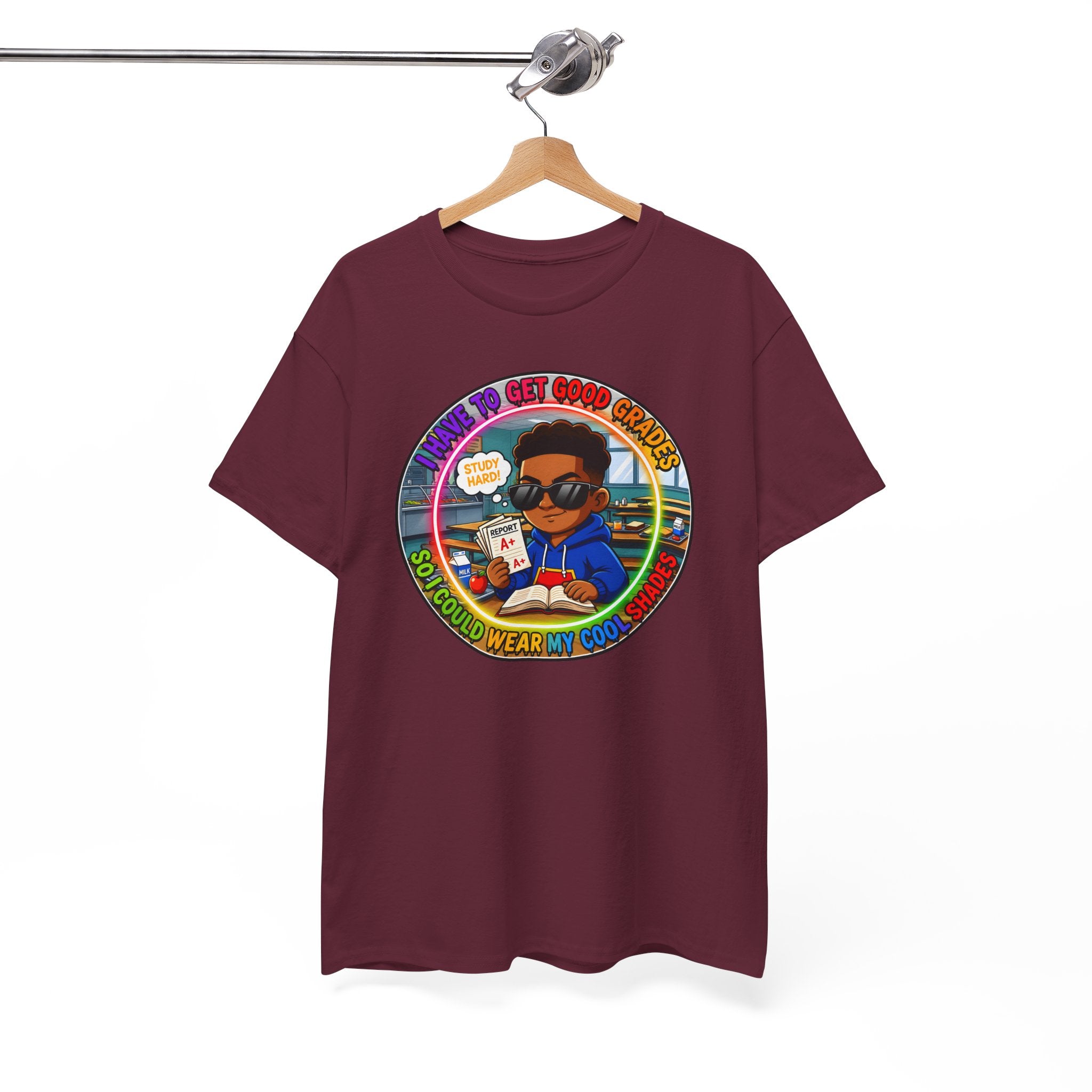 Retro 'I Have To Get Good Grades' Graphic Tee