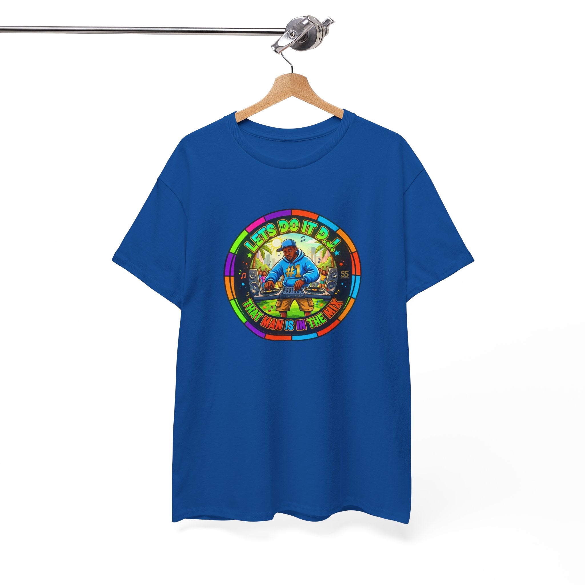 T-Shirt — "Let's Do It Dj!" Retro Camper Road Trip Graphic Tee