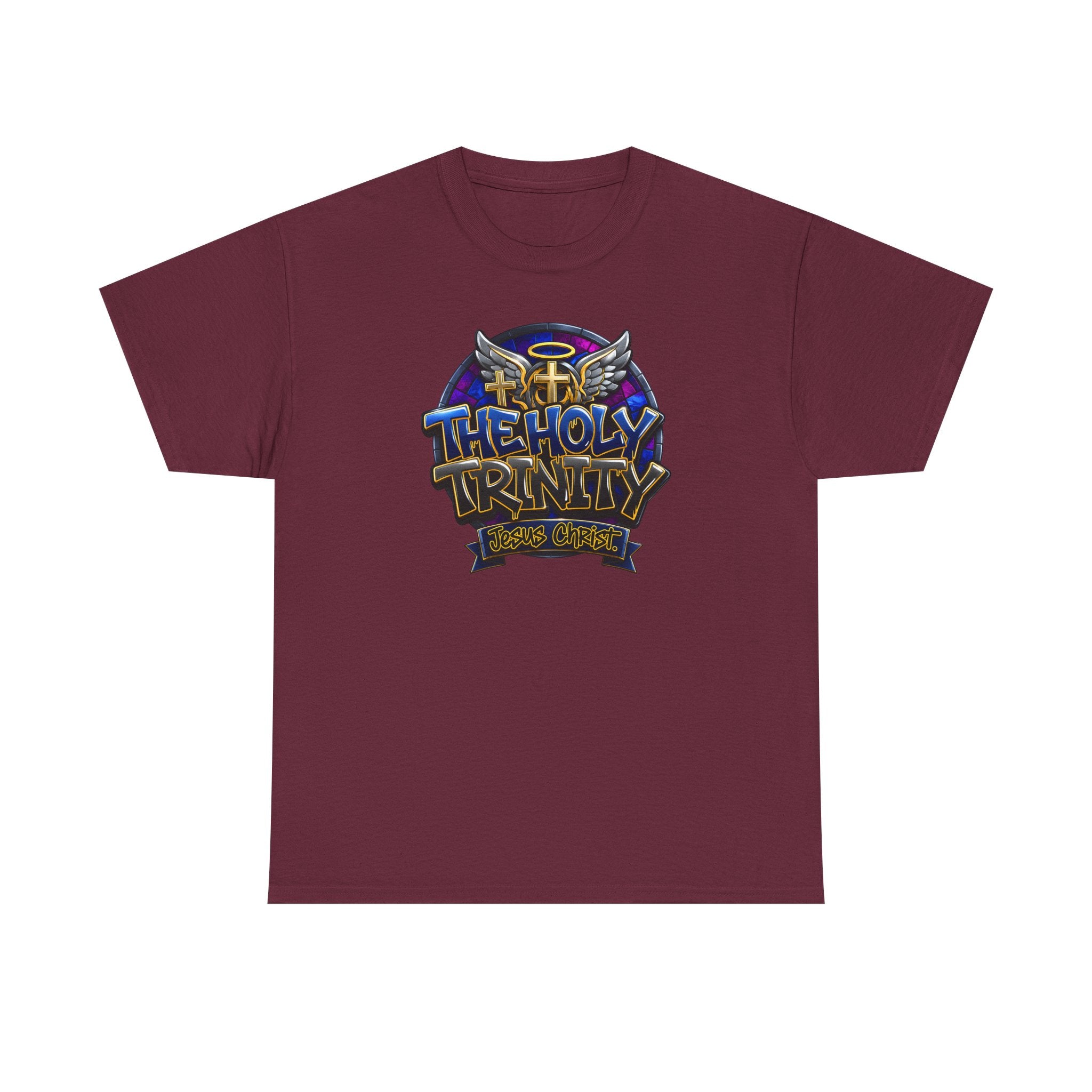 The Holy Trinity Tee — Christian Faith Graphic T-Shirt