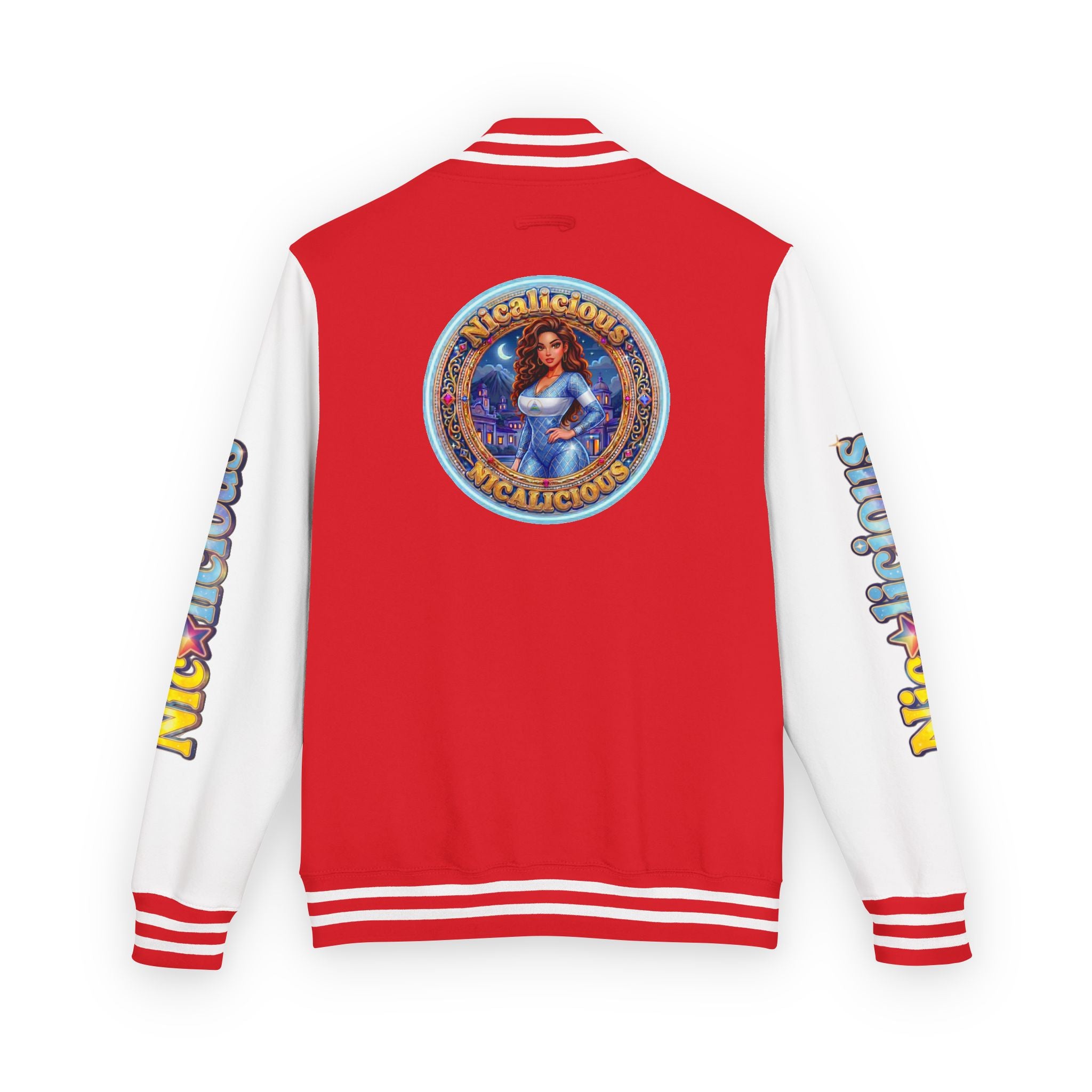 "Nicalicious" Letterman Jacket — Retro Varsity Jacket