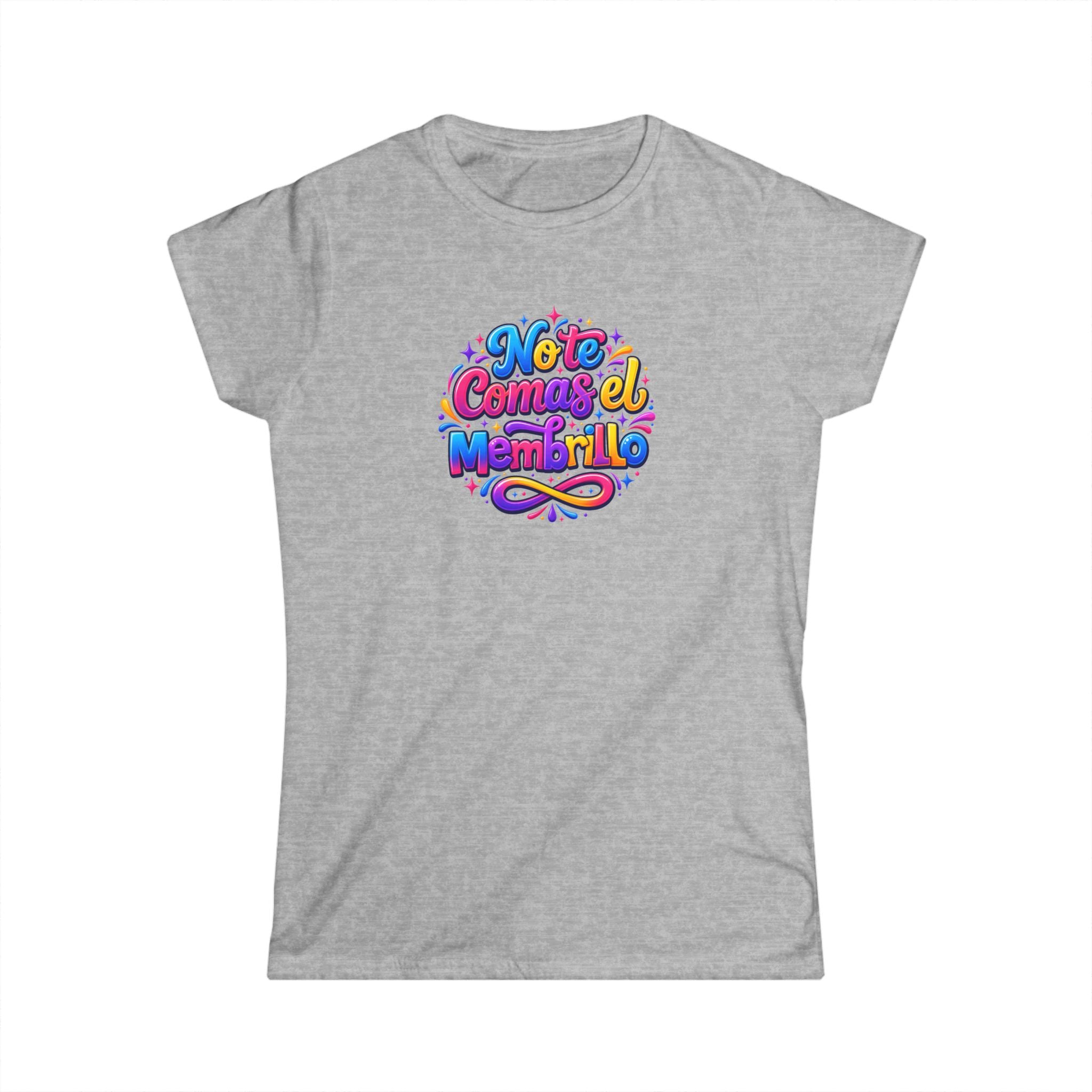 Women's Tee - 'No Te Comes el Mambo' Colorful Spanish Phrase Graphic