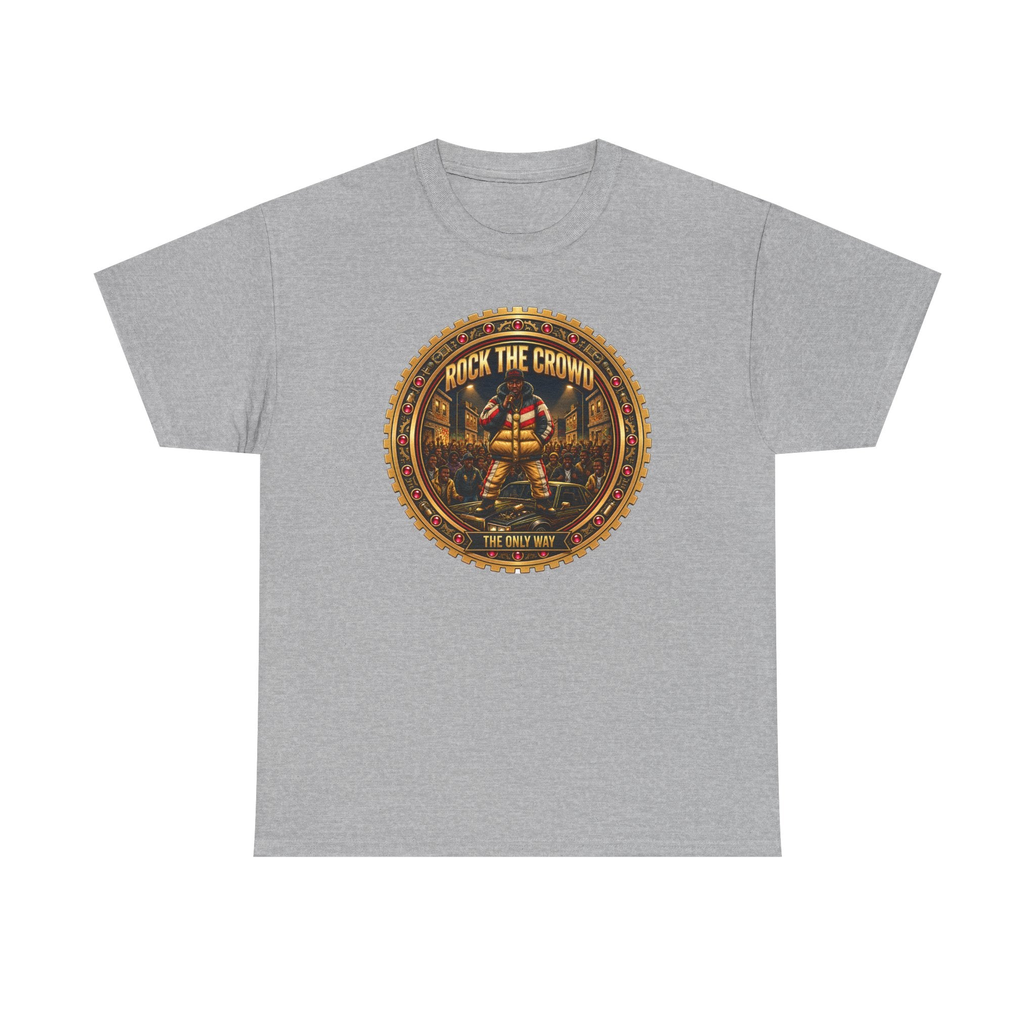"Rock the Crowd" Tee — Vintage Concert Graphic Shirt