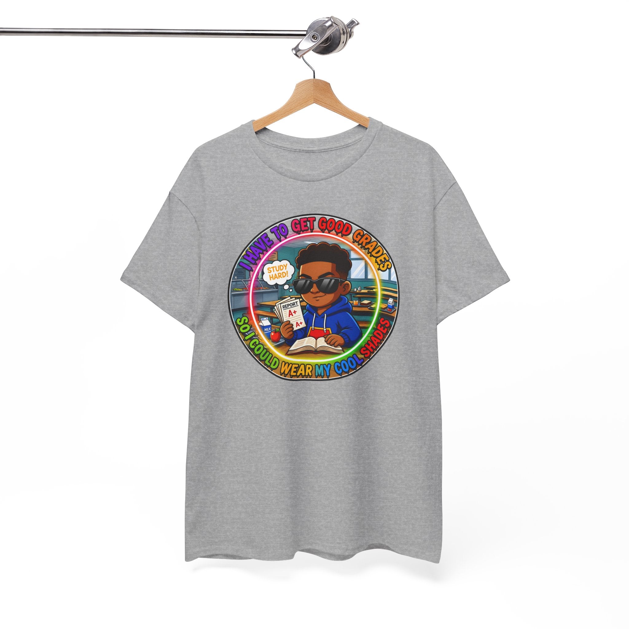 Retro 'I Have To Get Good Grades' Graphic Tee