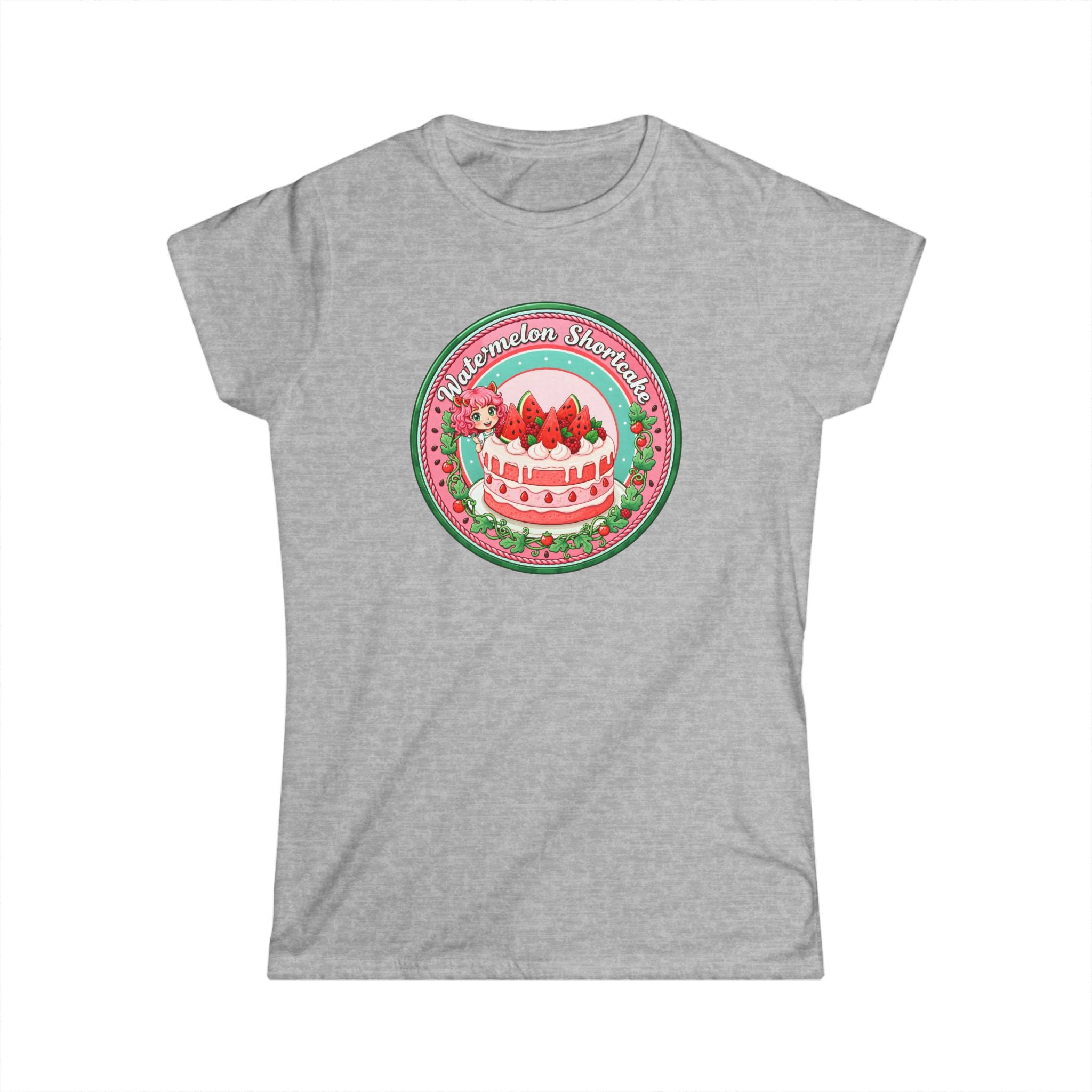 "Watermelon Shortcake" Vintage Badge T-Shirt