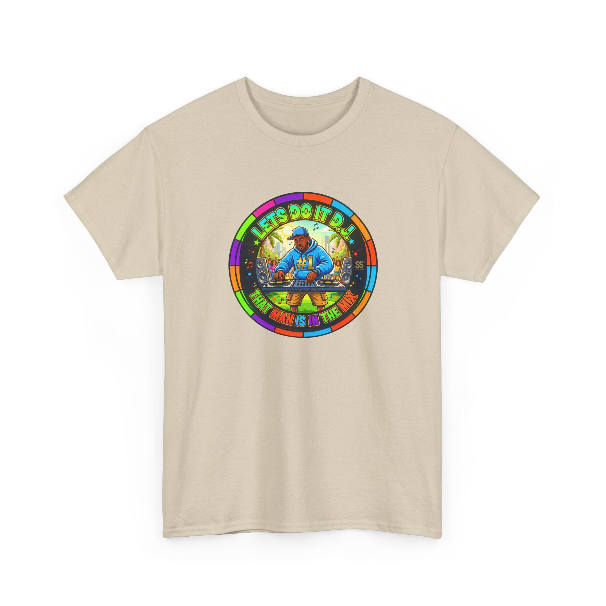 T-Shirt — "Let's Do It Dj!" Retro Camper Road Trip Graphic Tee
