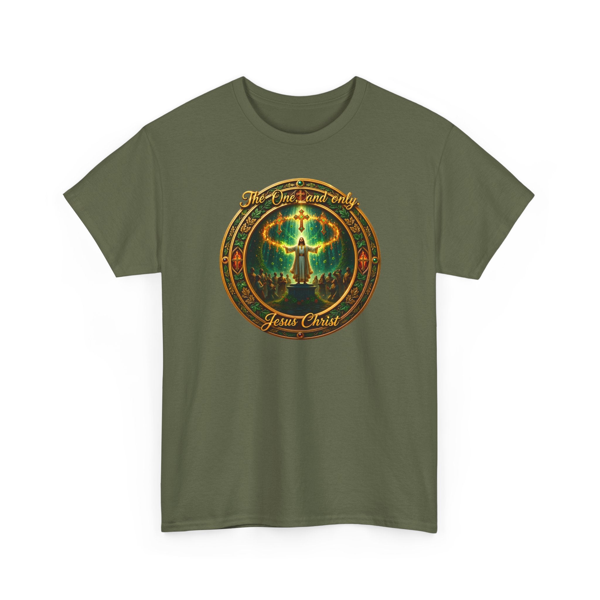 T-Shirt — "The One And Only Jesus Christ ” Spiritual Faith Tee