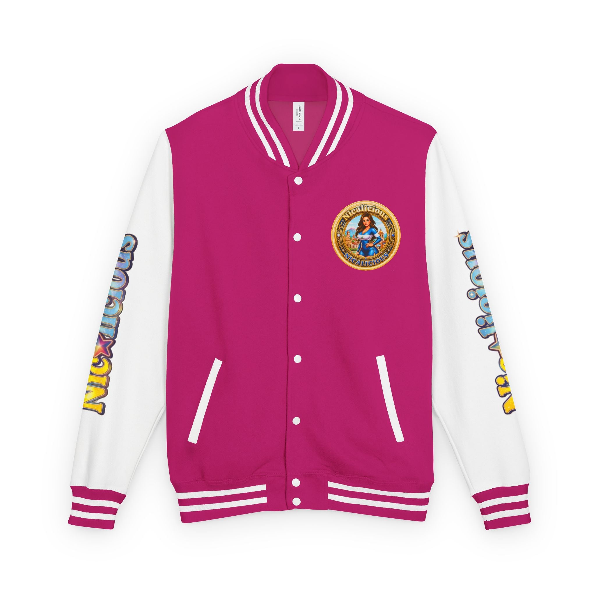 Letterman Jacket — 'Nicalicious' Retro Varsity Bomber