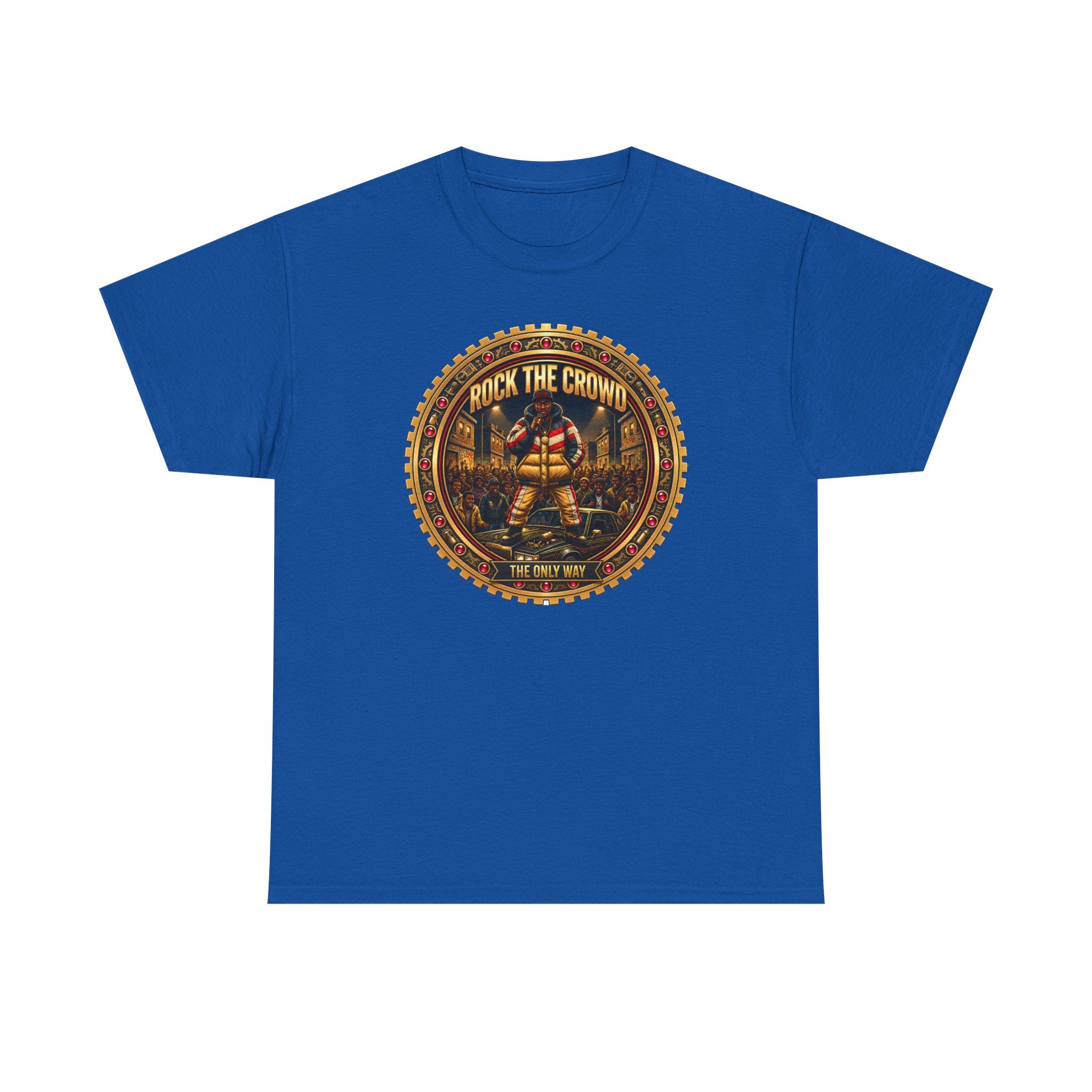 "Rock the Crowd" Tee — Vintage Concert Graphic Shirt