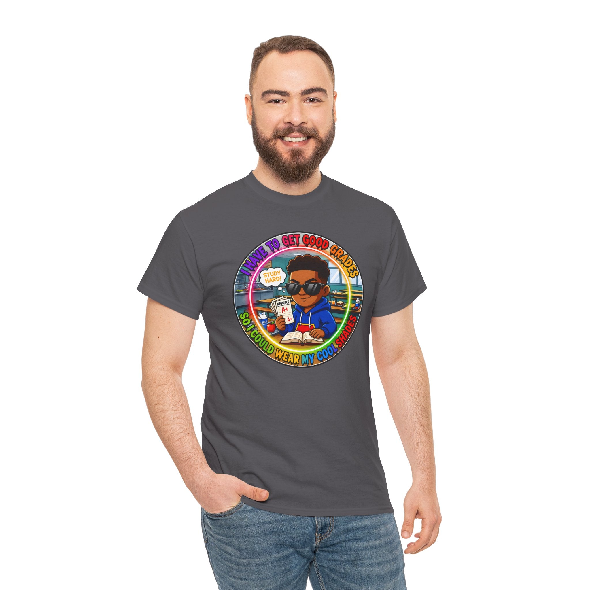 Retro 'I Have To Get Good Grades' Graphic Tee