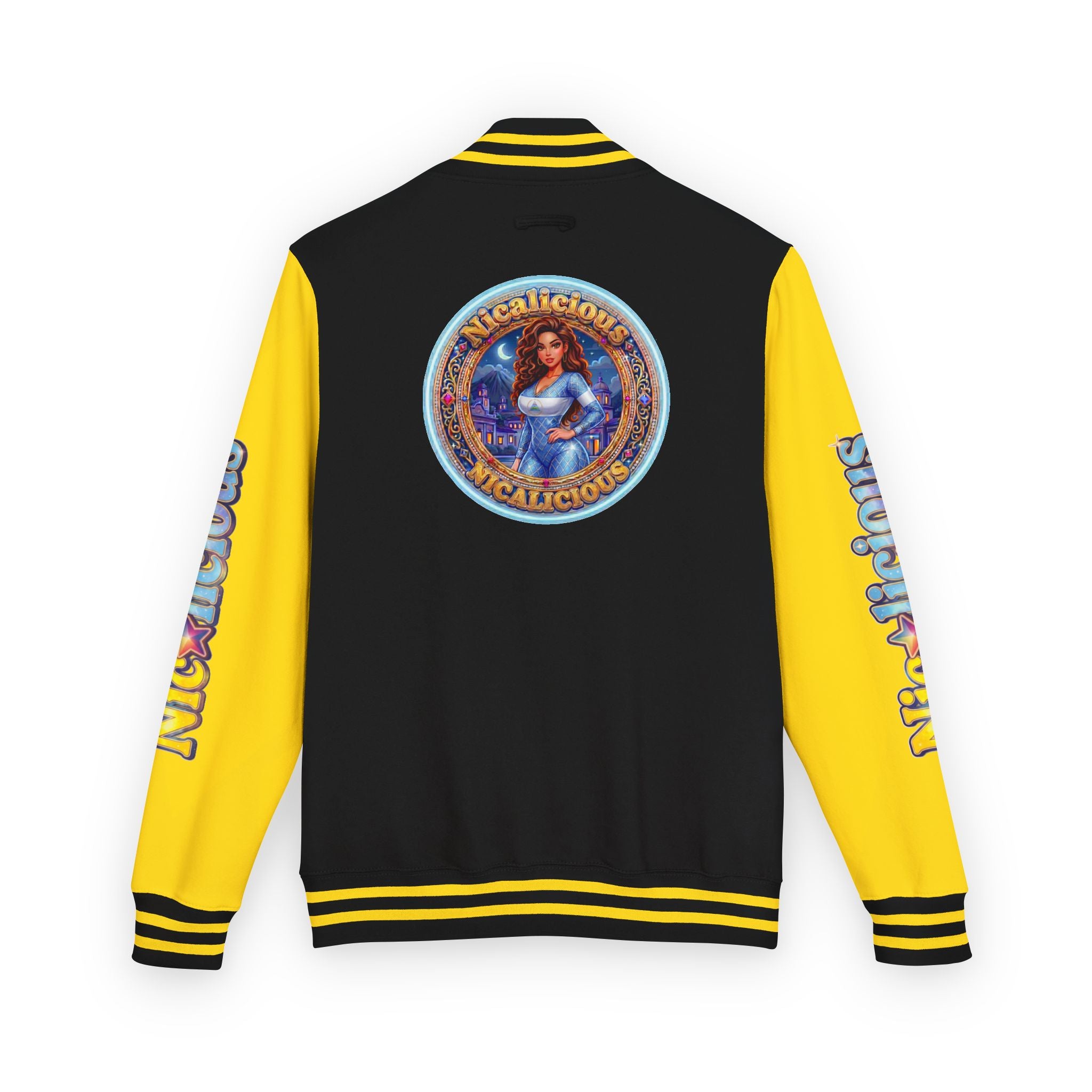 "Nicalicious" Letterman Jacket — Retro Varsity Jacket