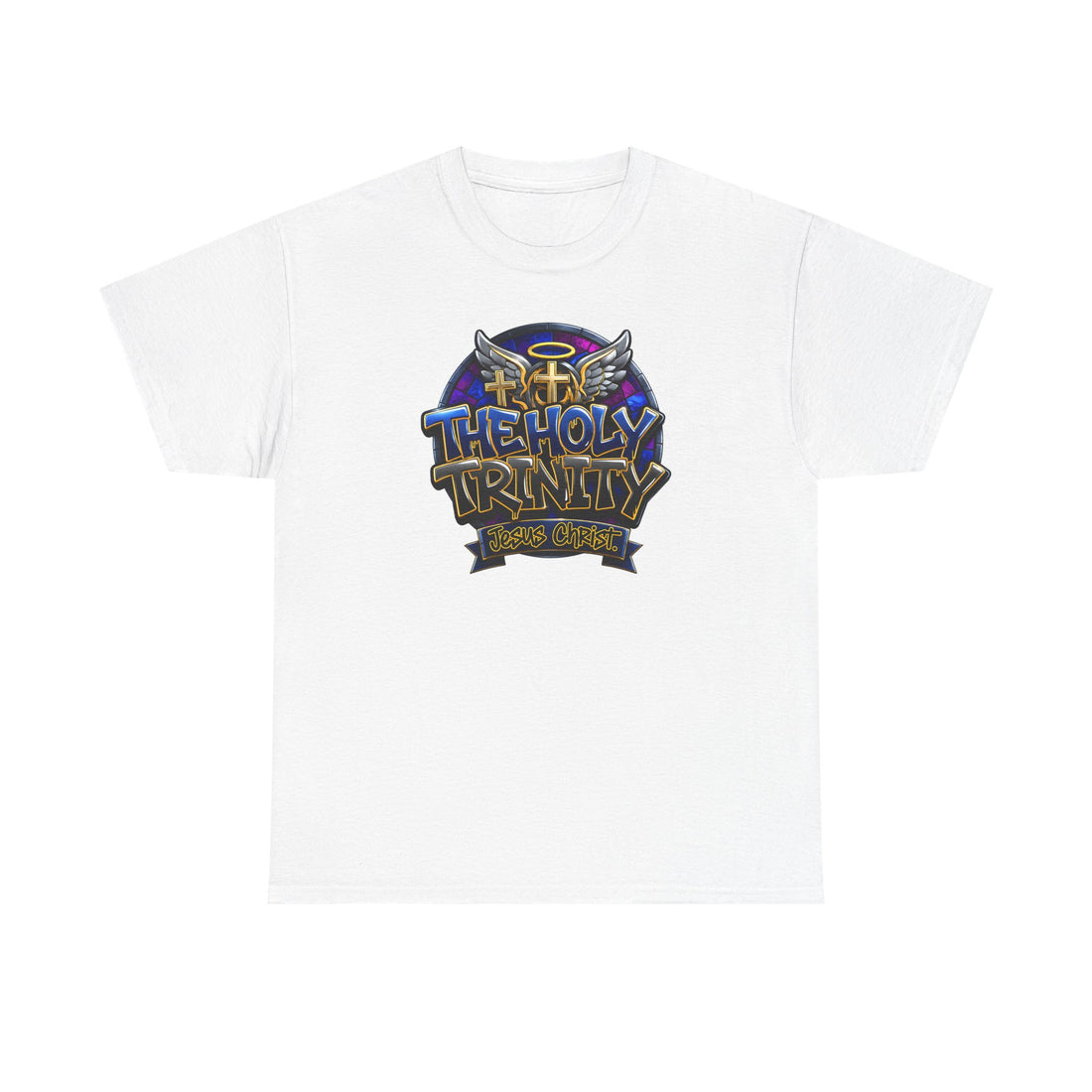 The Holy Trinity Tee — Christian Faith Graphic T-Shirt