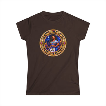 Vintage "Chapina-Licious" Graphic Tee — Retro Latin Heritage Women's Shirt