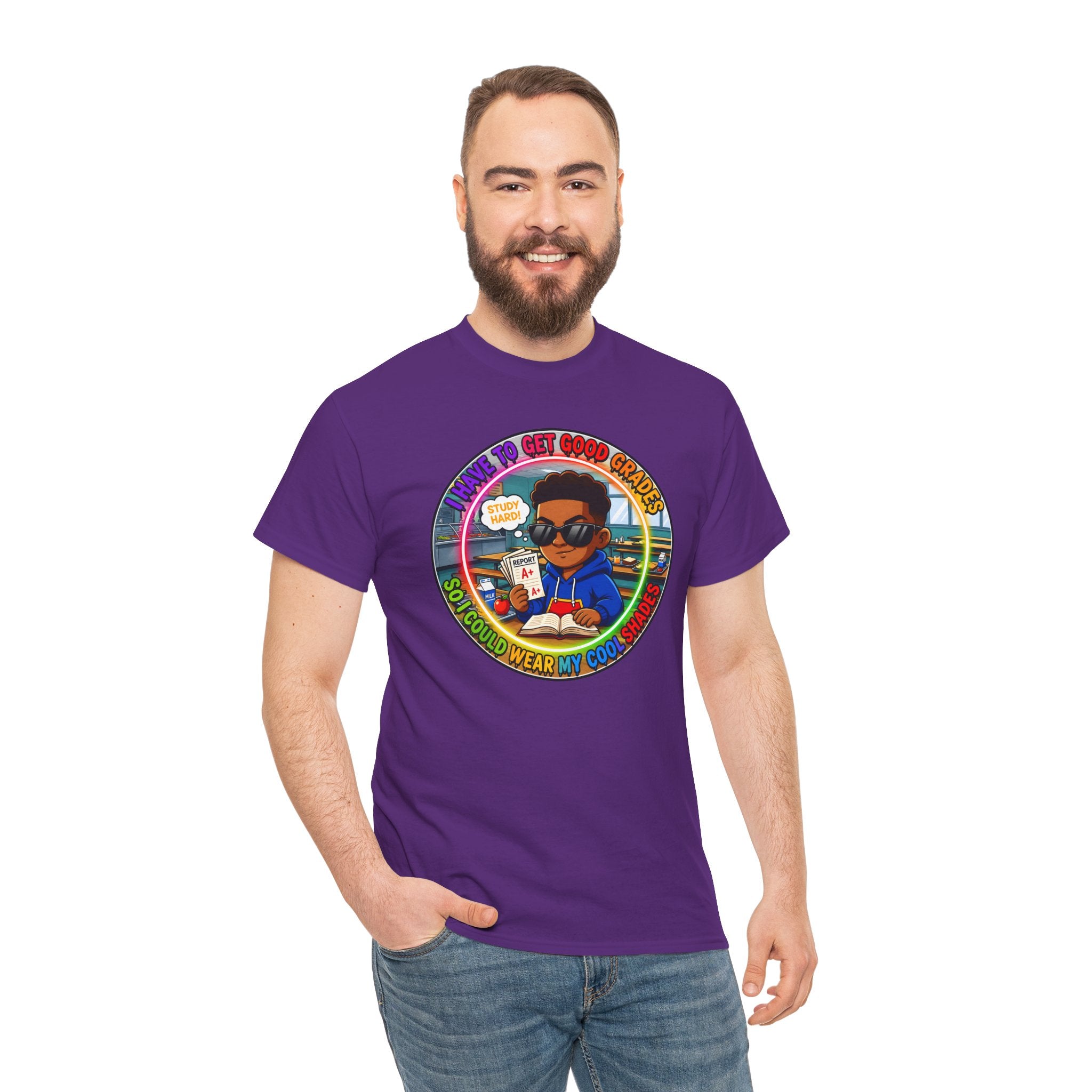 Retro 'I Have To Get Good Grades' Graphic Tee