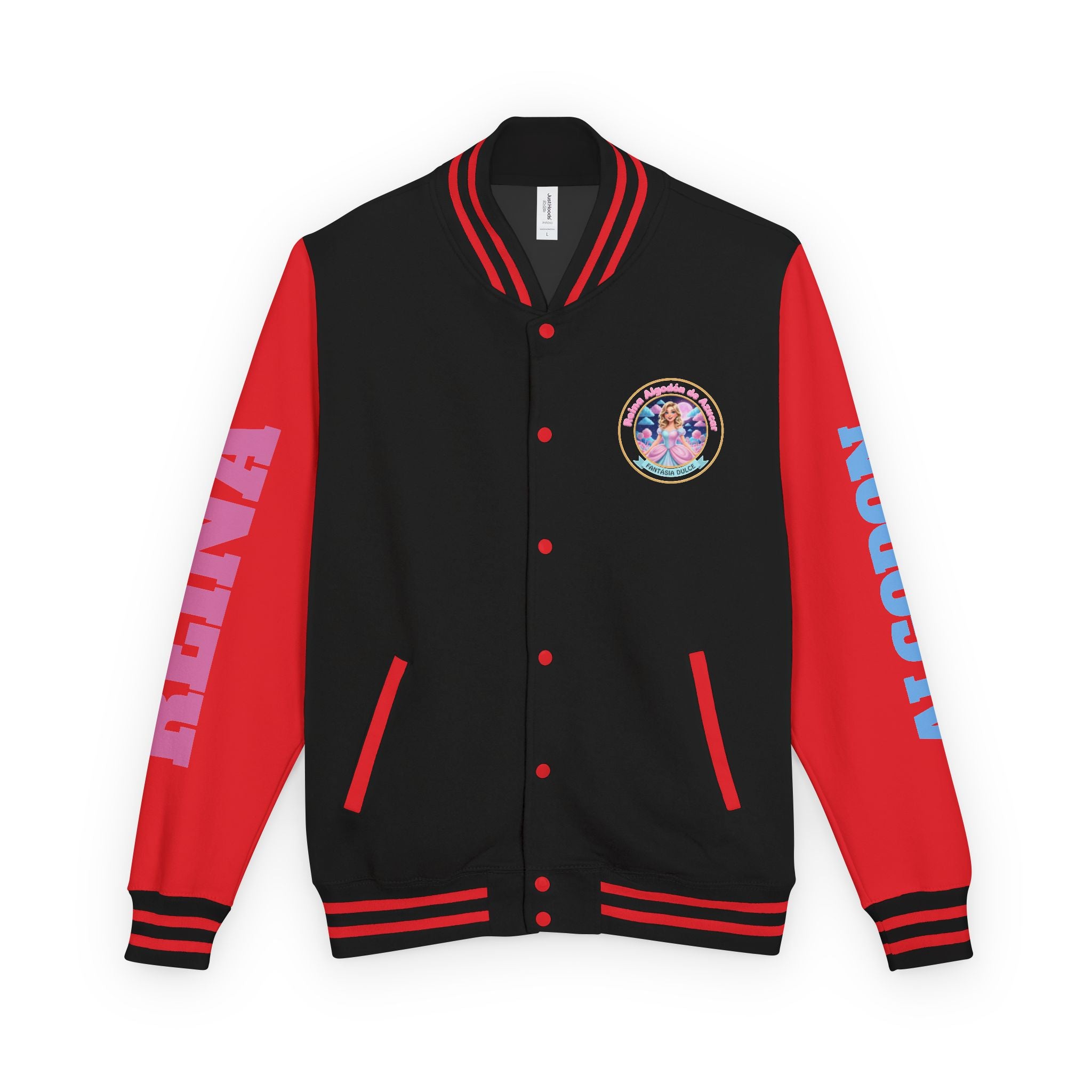 Letterman Jacket — "Reina Algodón de Azucar"-  Circle Logo