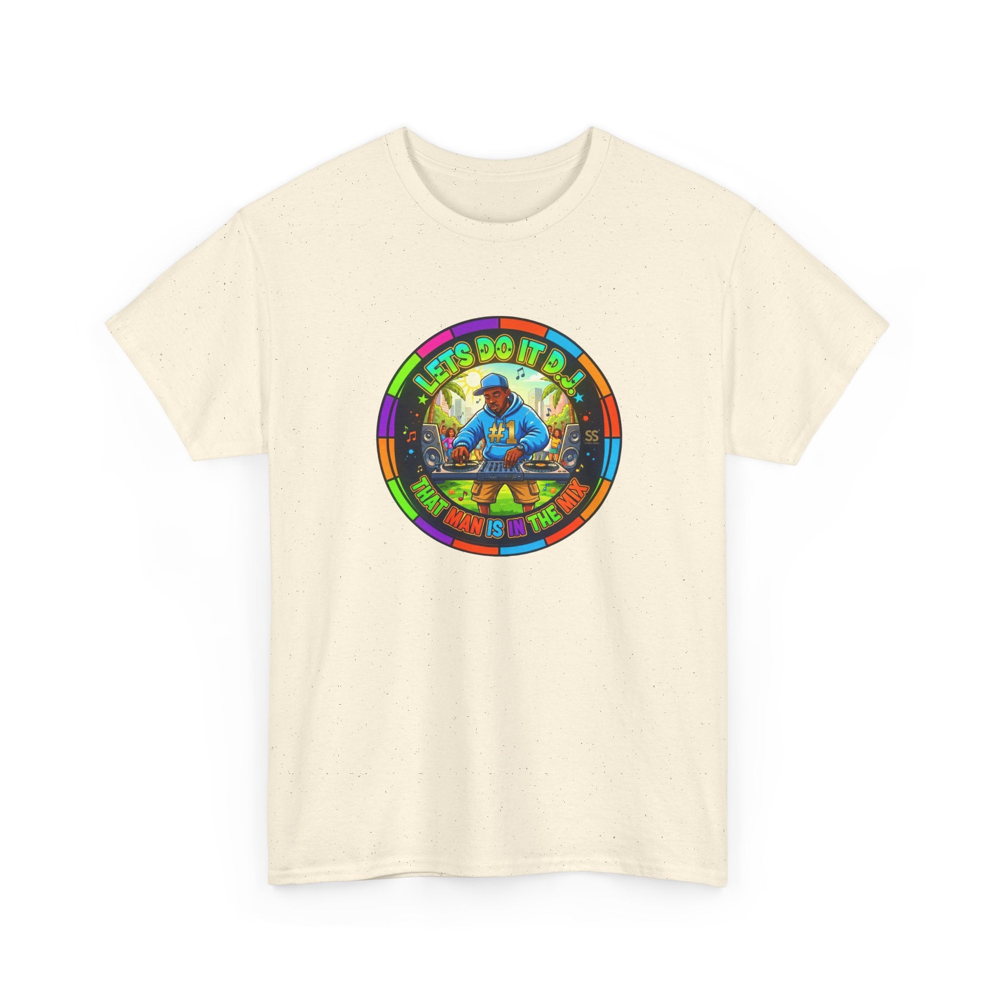 T-Shirt — "Let's Do It Dj!" Retro Camper Road Trip Graphic Tee