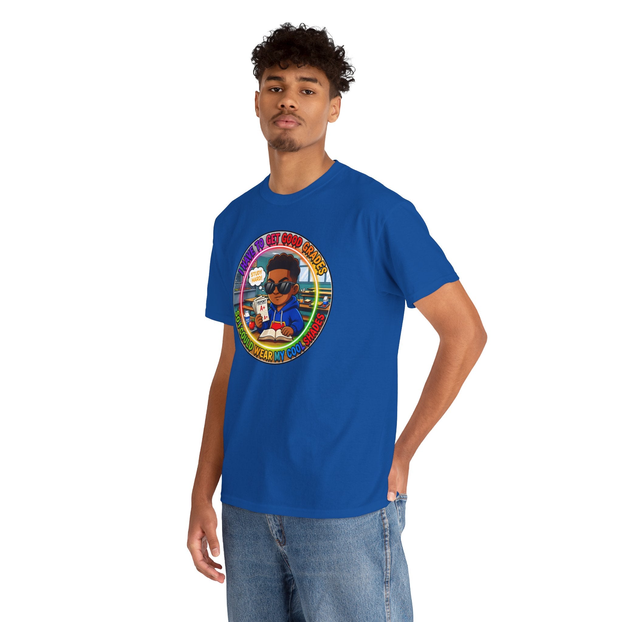 Retro 'I Have To Get Good Grades' Graphic Tee