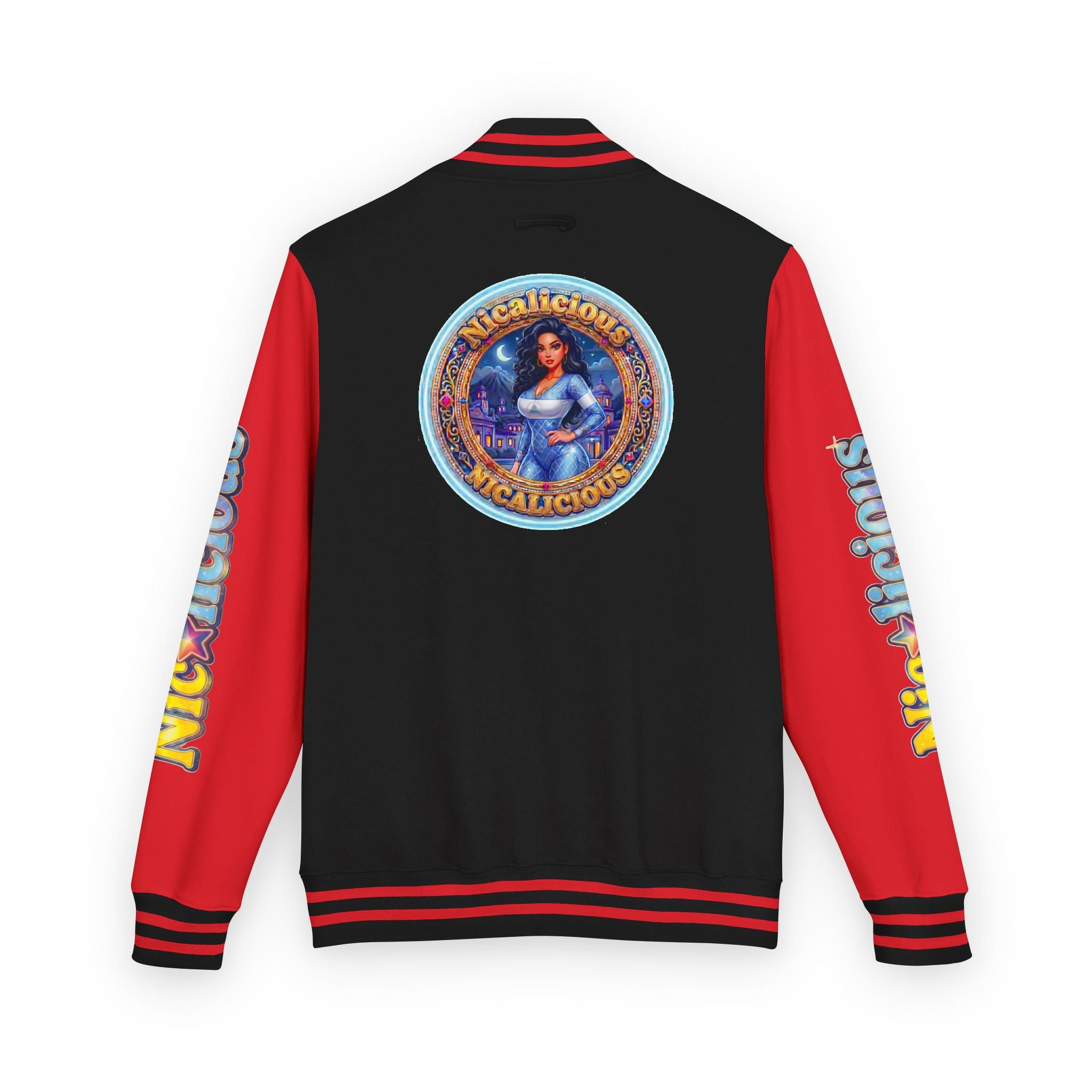 Letterman Jacket — 'Nicalicious' Retro Varsity Jacket