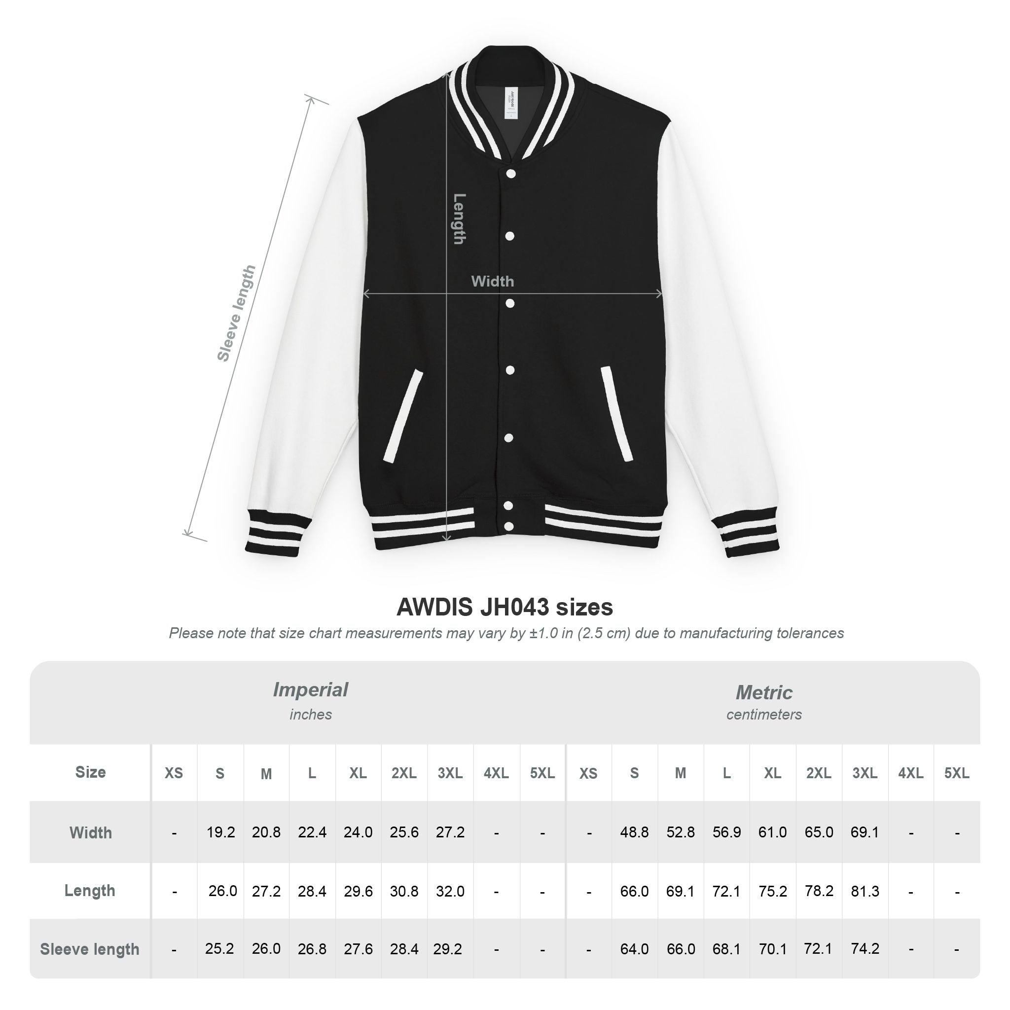 Letterman Jacket — Colorful School Spirit "We Be Off The Chain" Varsity Jacket
