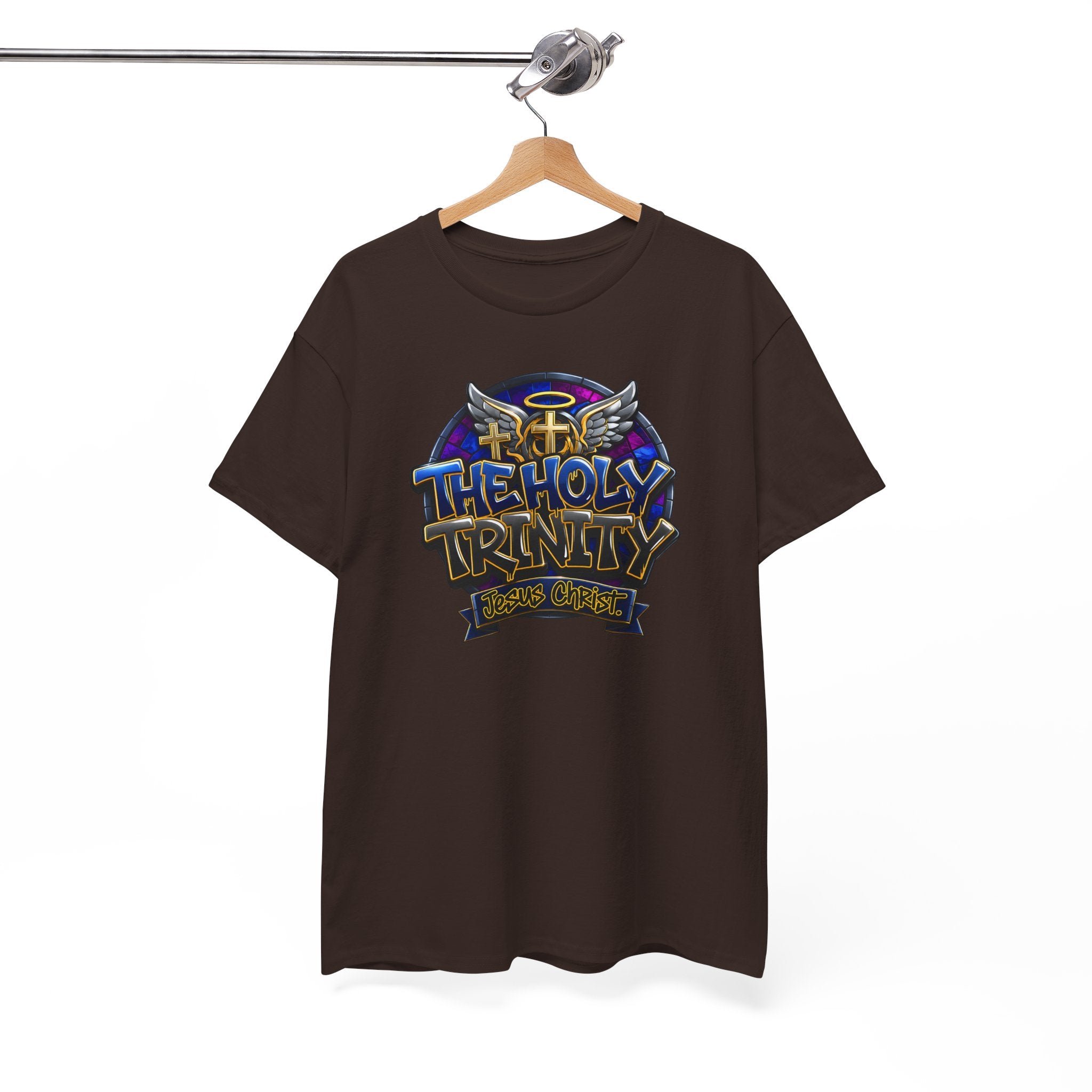 The Holy Trinity Tee — Christian Faith Graphic T-Shirt