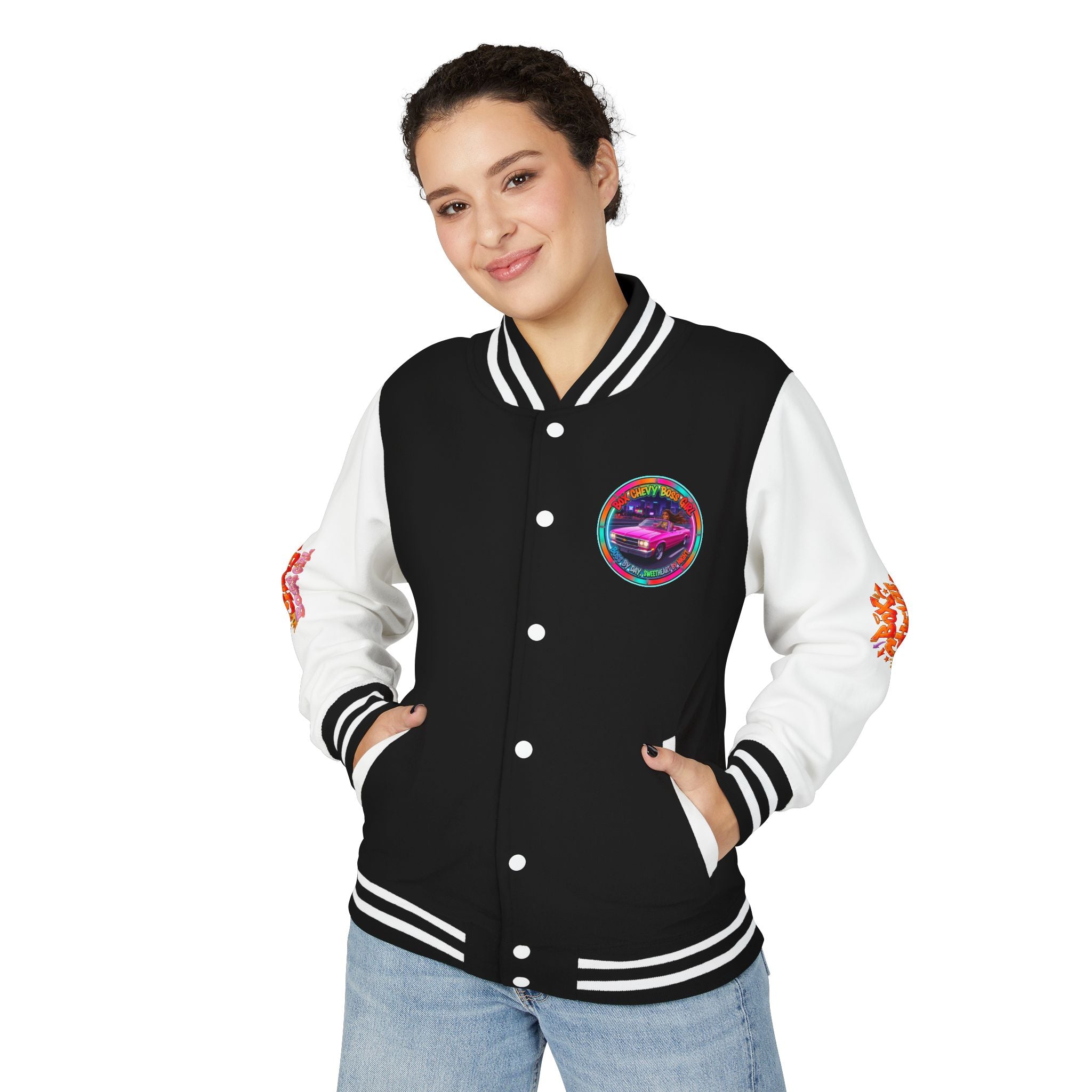 Letterman Jacket "Box Chevy Boss Girl"