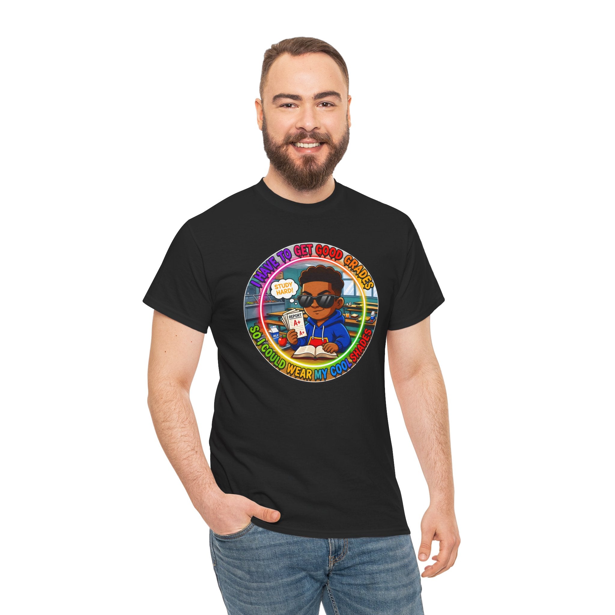 Retro 'I Have To Get Good Grades' Graphic Tee