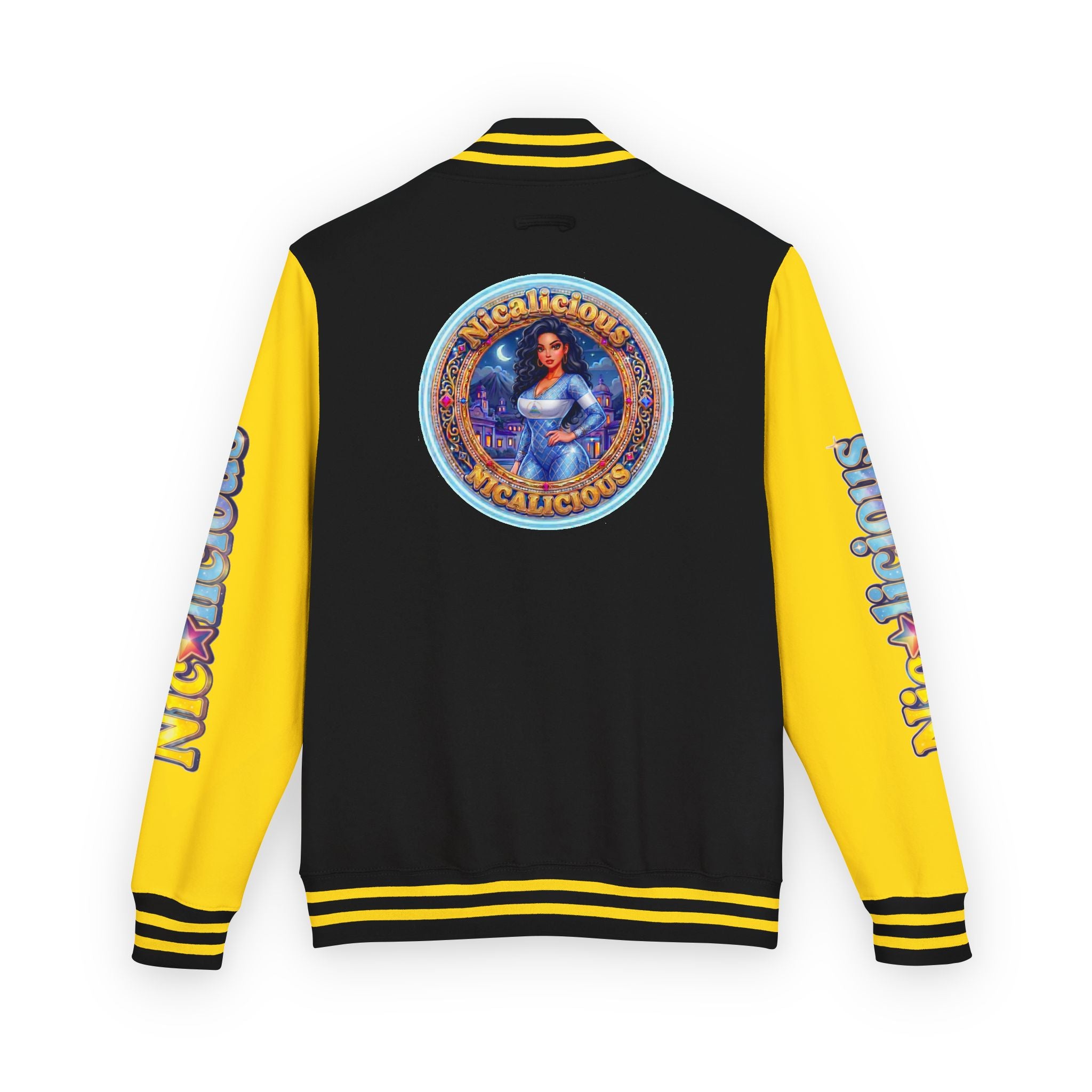 Letterman Jacket — 'Nicalicious' Retro Varsity Jacket