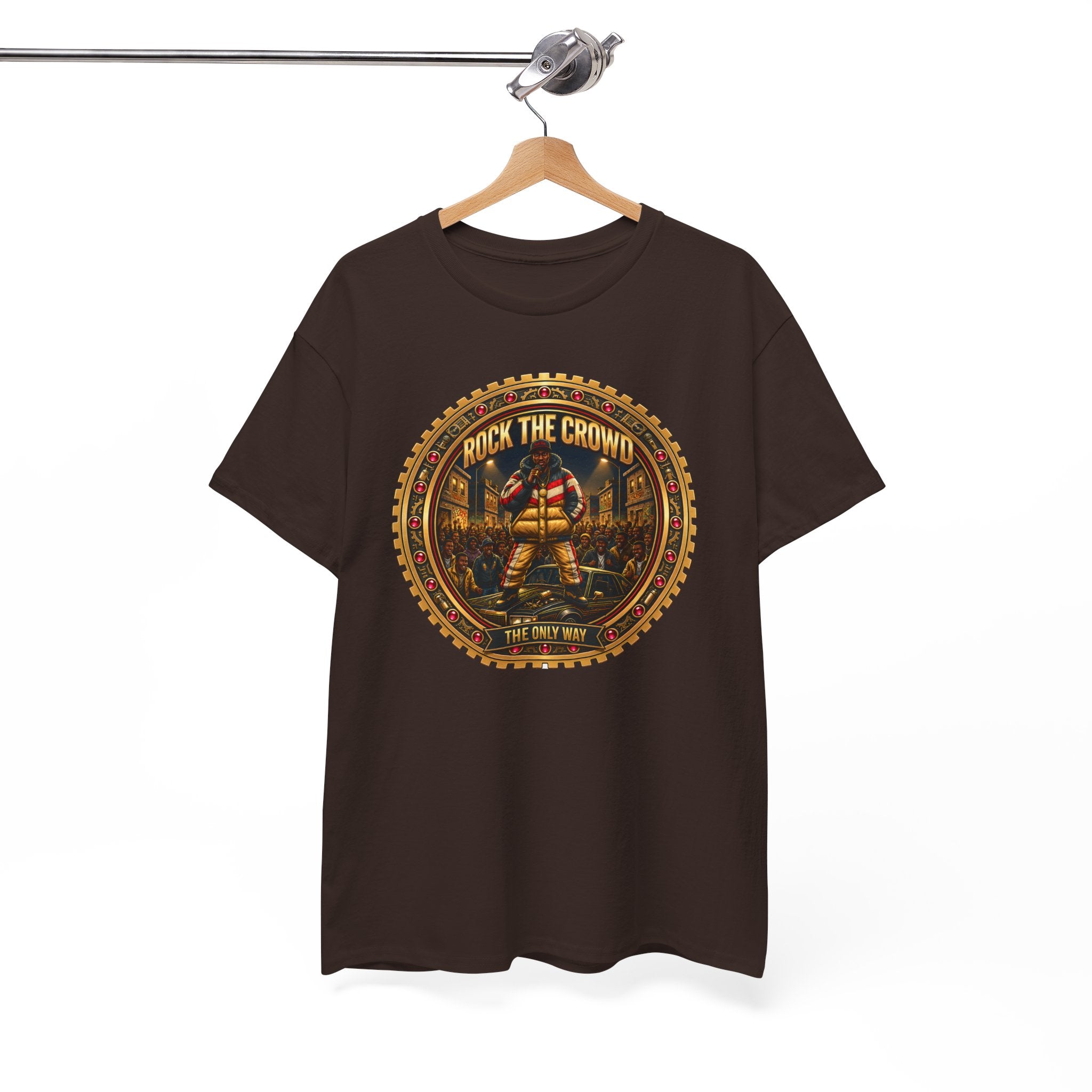 "Rock the Crowd" Tee — Vintage Concert Graphic Shirt