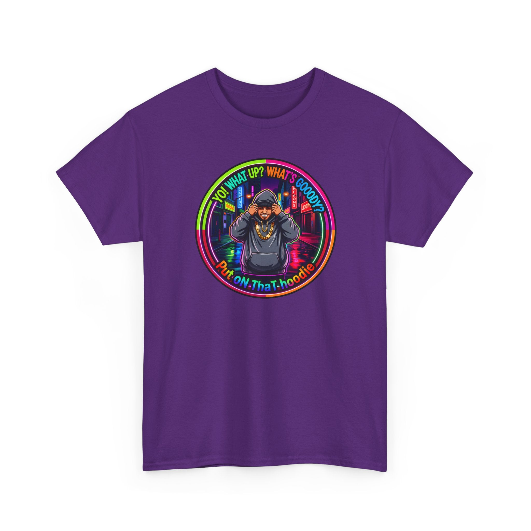 Men's T-Shirt Graphic- "Yo! What's up?  What's Goooody?"