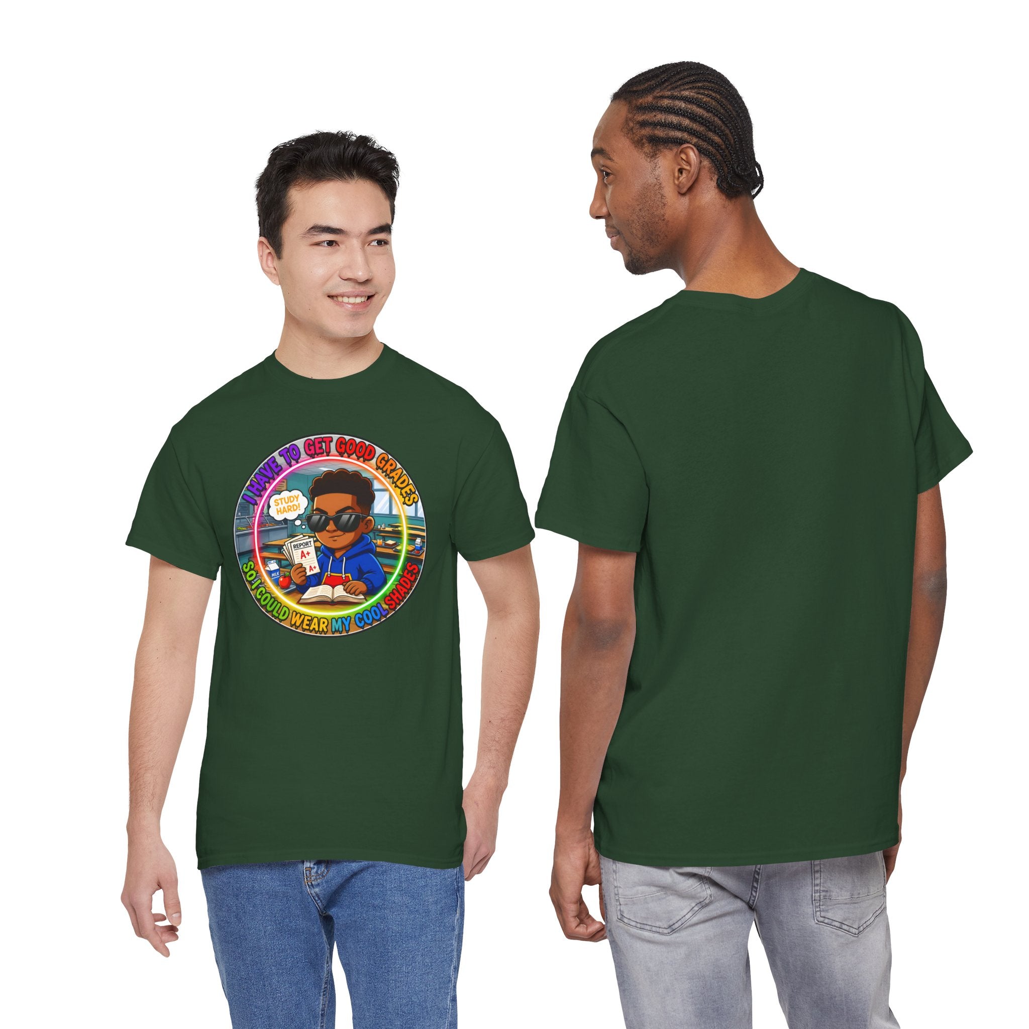Retro 'I Have To Get Good Grades' Graphic Tee