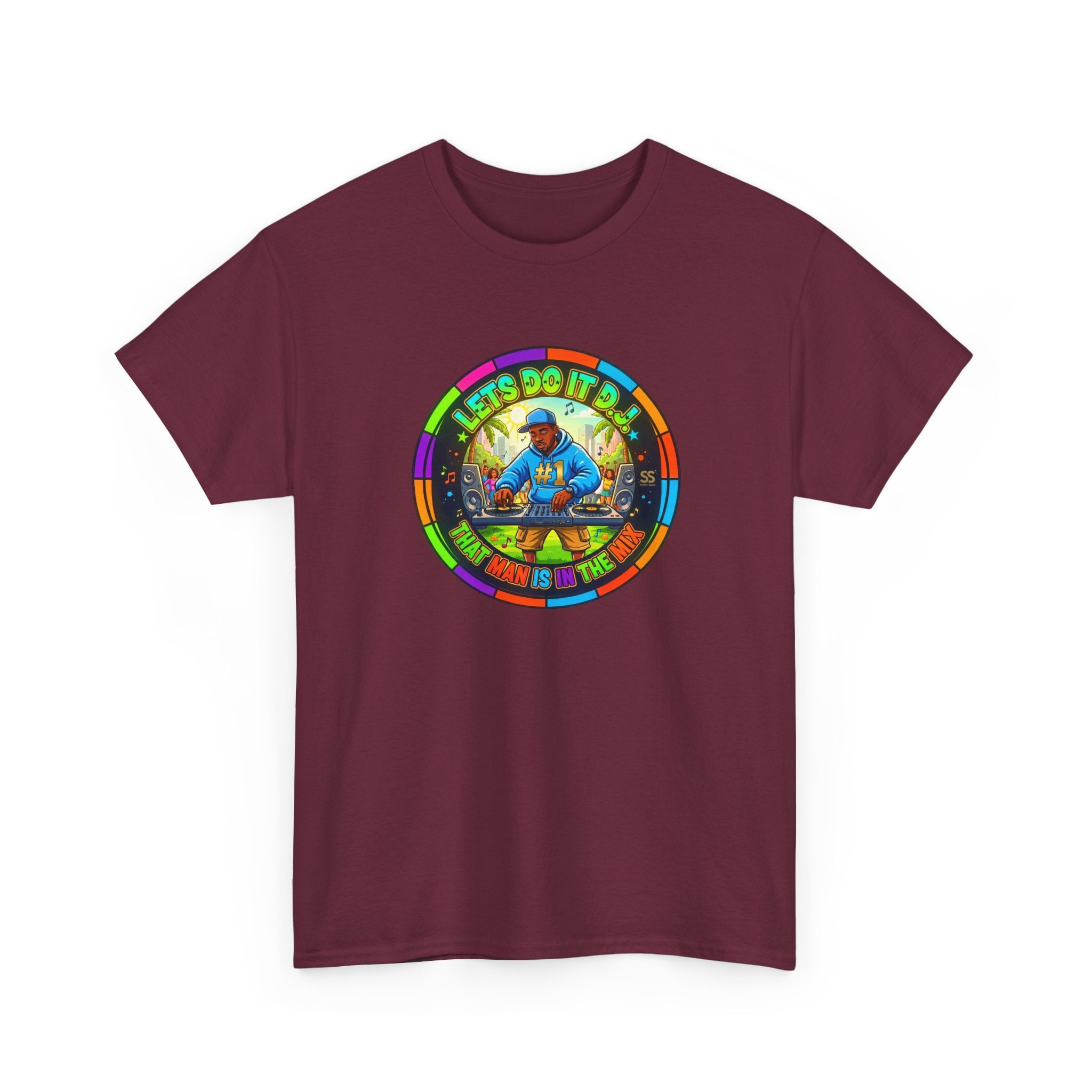 T-Shirt — "Let's Do It Dj!" Retro Camper Road Trip Graphic Tee