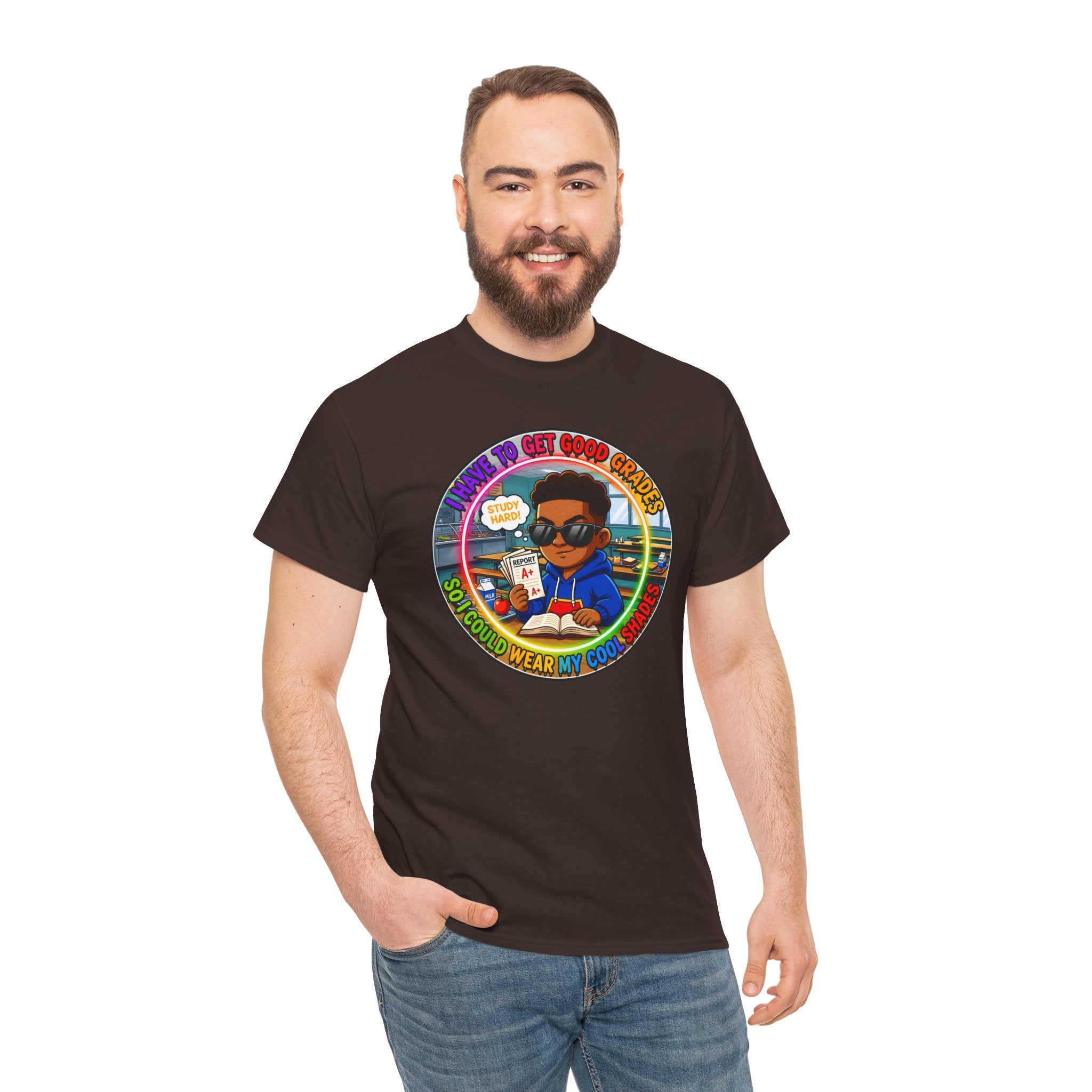 Retro 'I Have To Get Good Grades' Graphic Tee