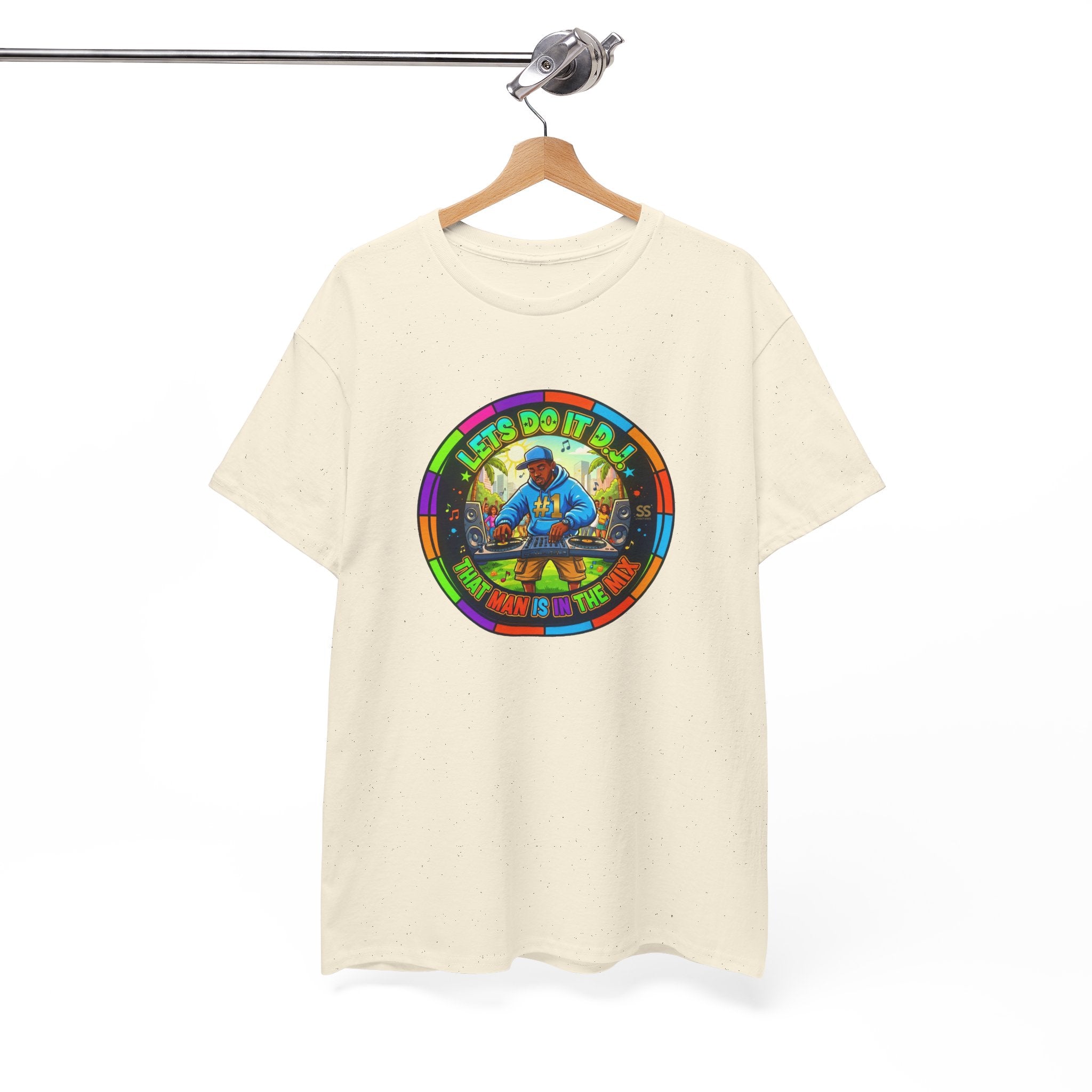T-Shirt — "Let's Do It Dj!" Retro Camper Road Trip Graphic Tee