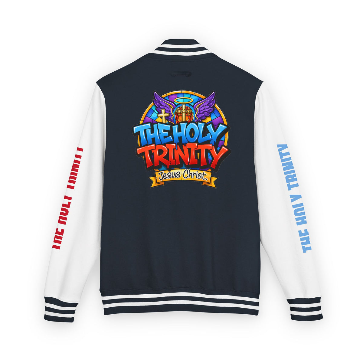 Letterman Jacket — "The Holy Trinity" Christian Varsity Jacket