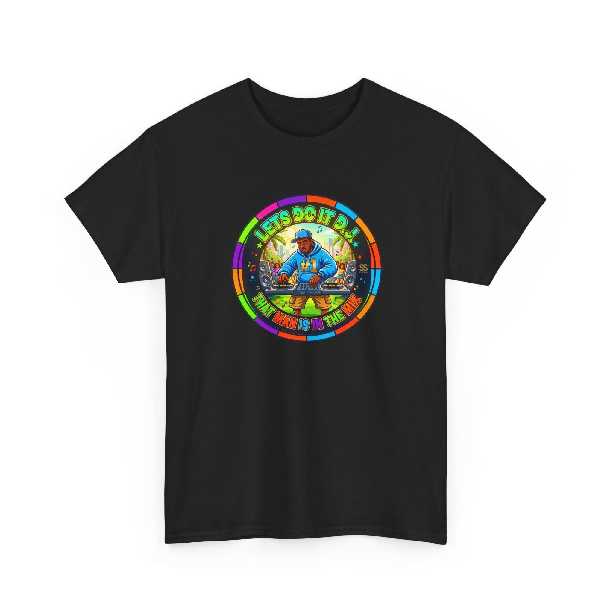 T-Shirt — "Let's Do It Dj!" Retro Camper Road Trip Graphic Tee