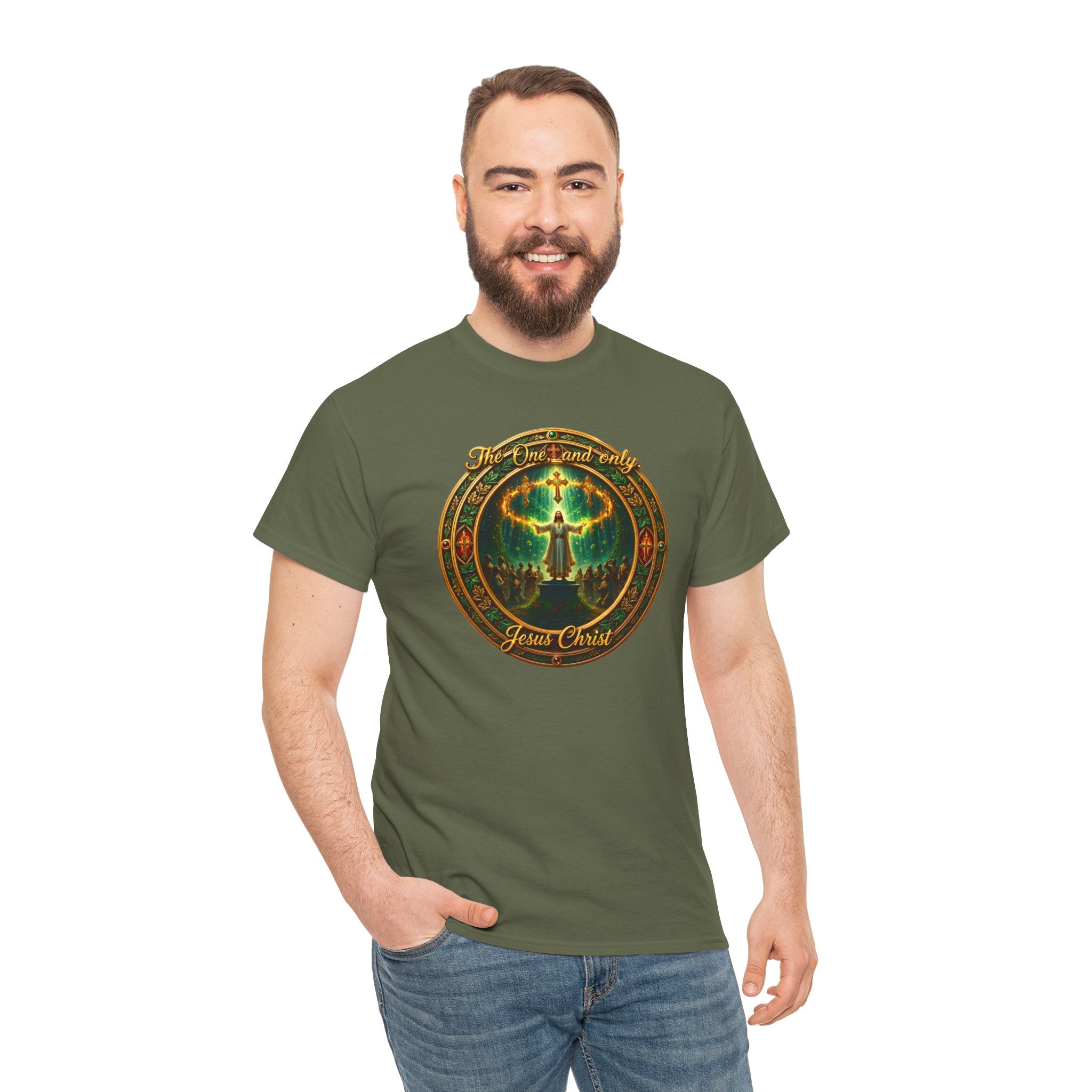 T-Shirt — "The One And Only Jesus Christ ” Spiritual Faith Tee
